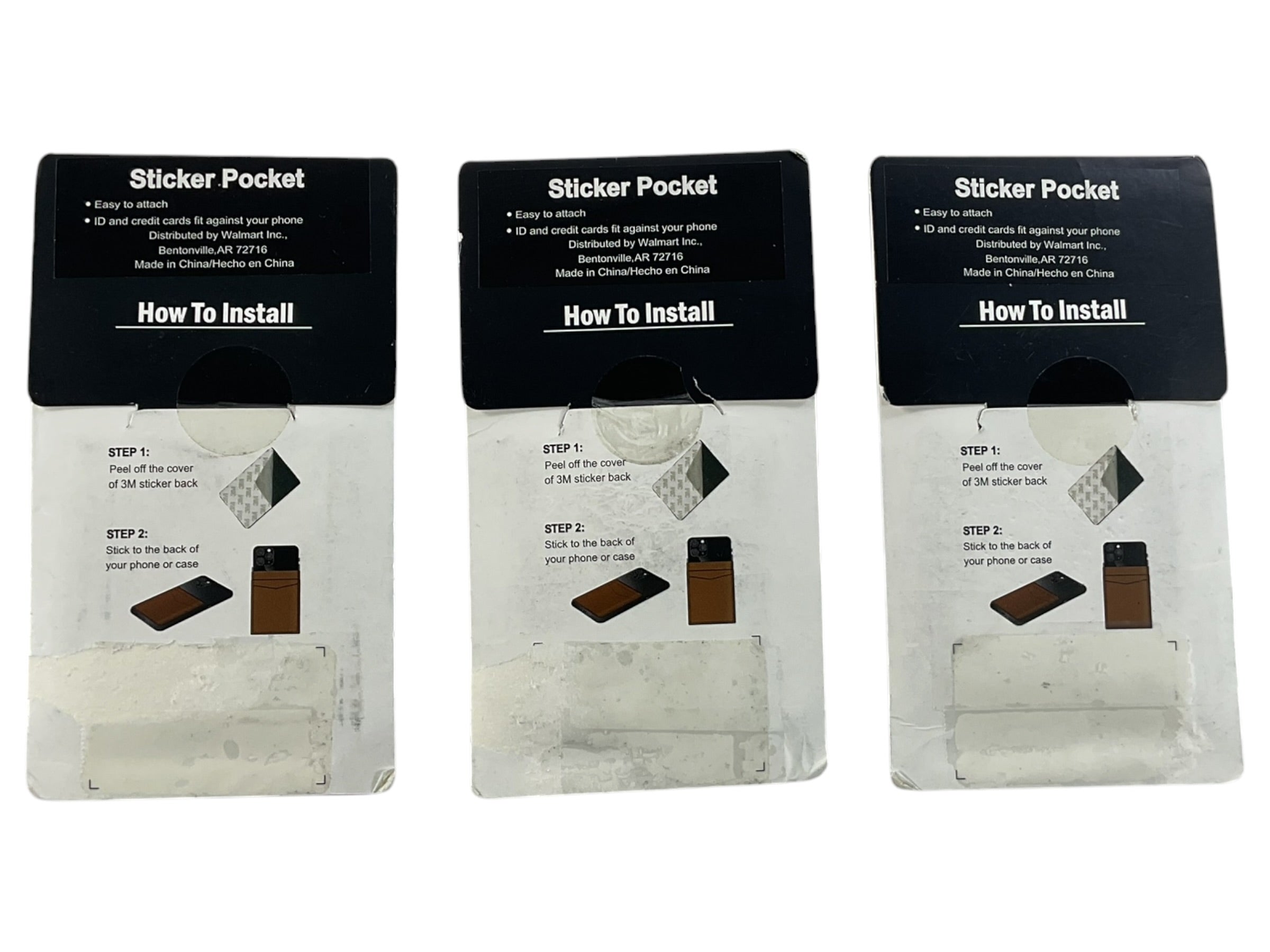 Set de tarjeteros para teléfonos