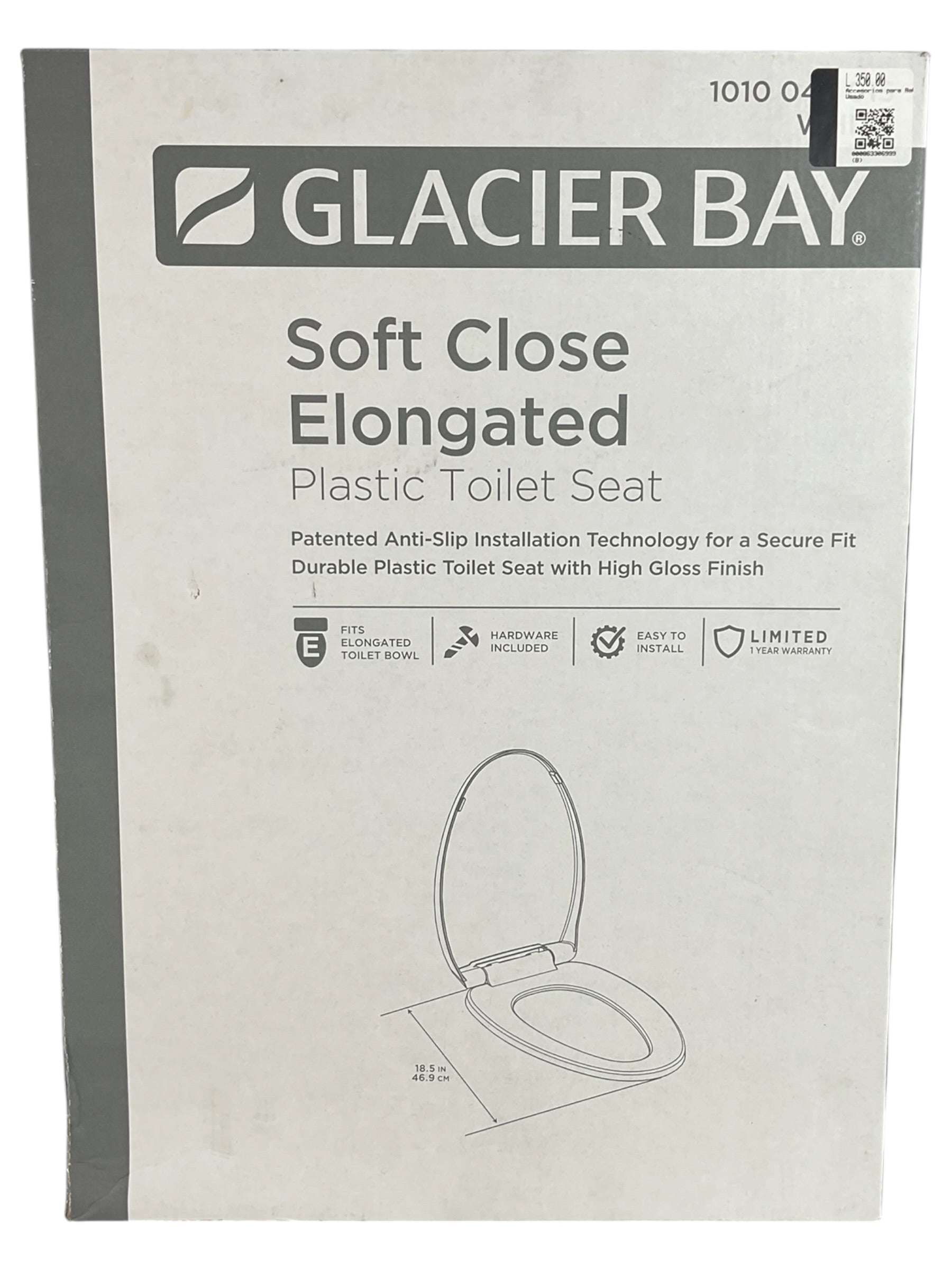 Asiento para inodoro (GLACIER BAY)