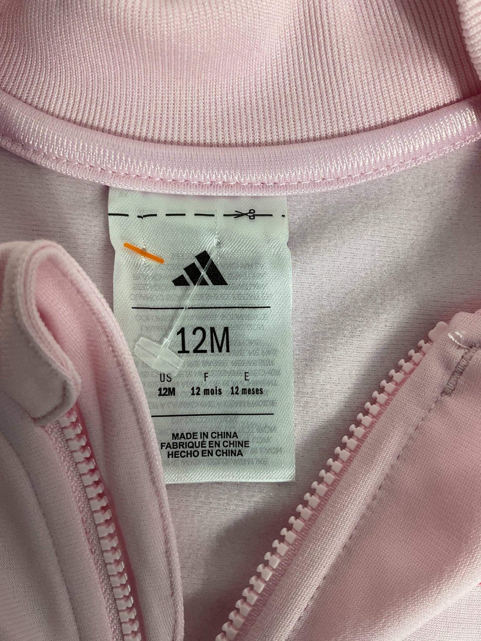 Sudadero niña 12M (adidas)