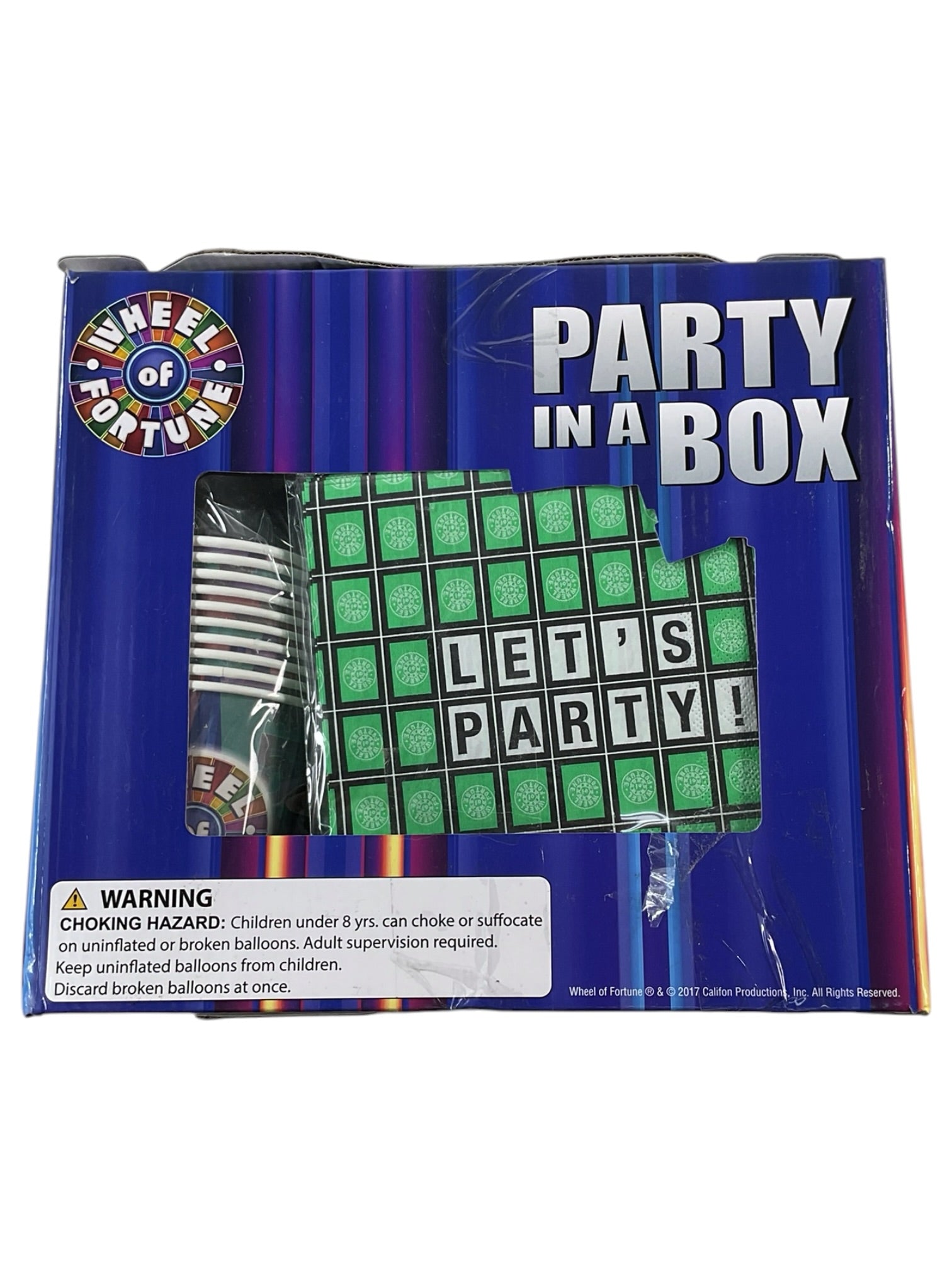 kit de artículos de fiesta temático
