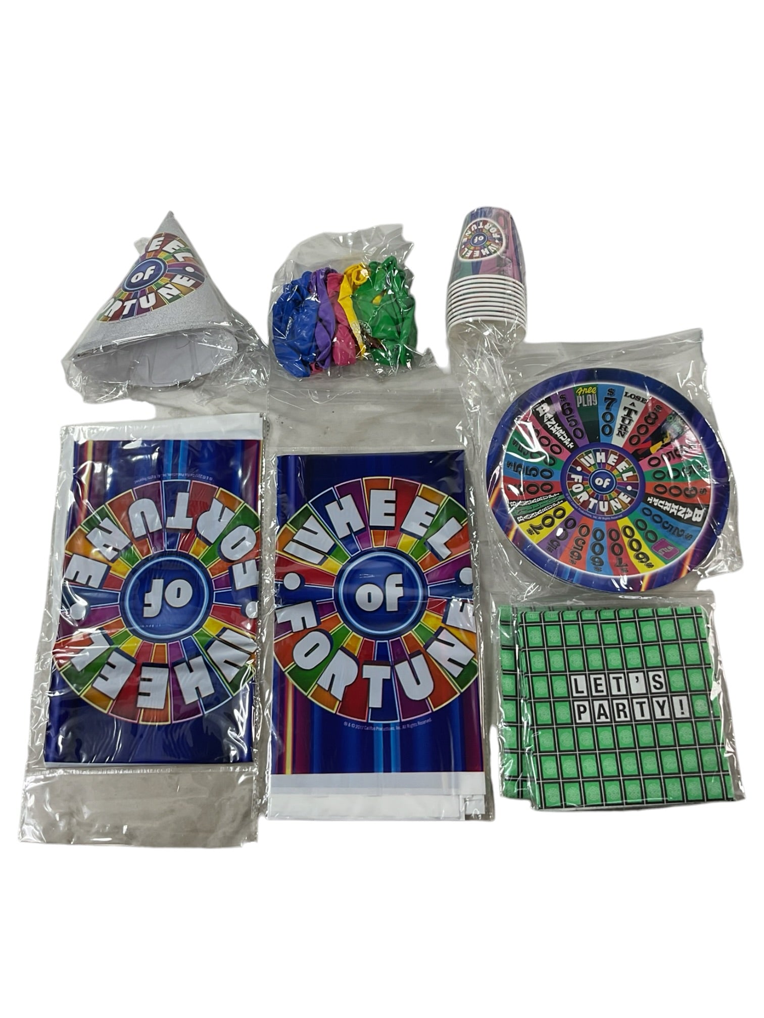 kit de artículos de fiesta temático