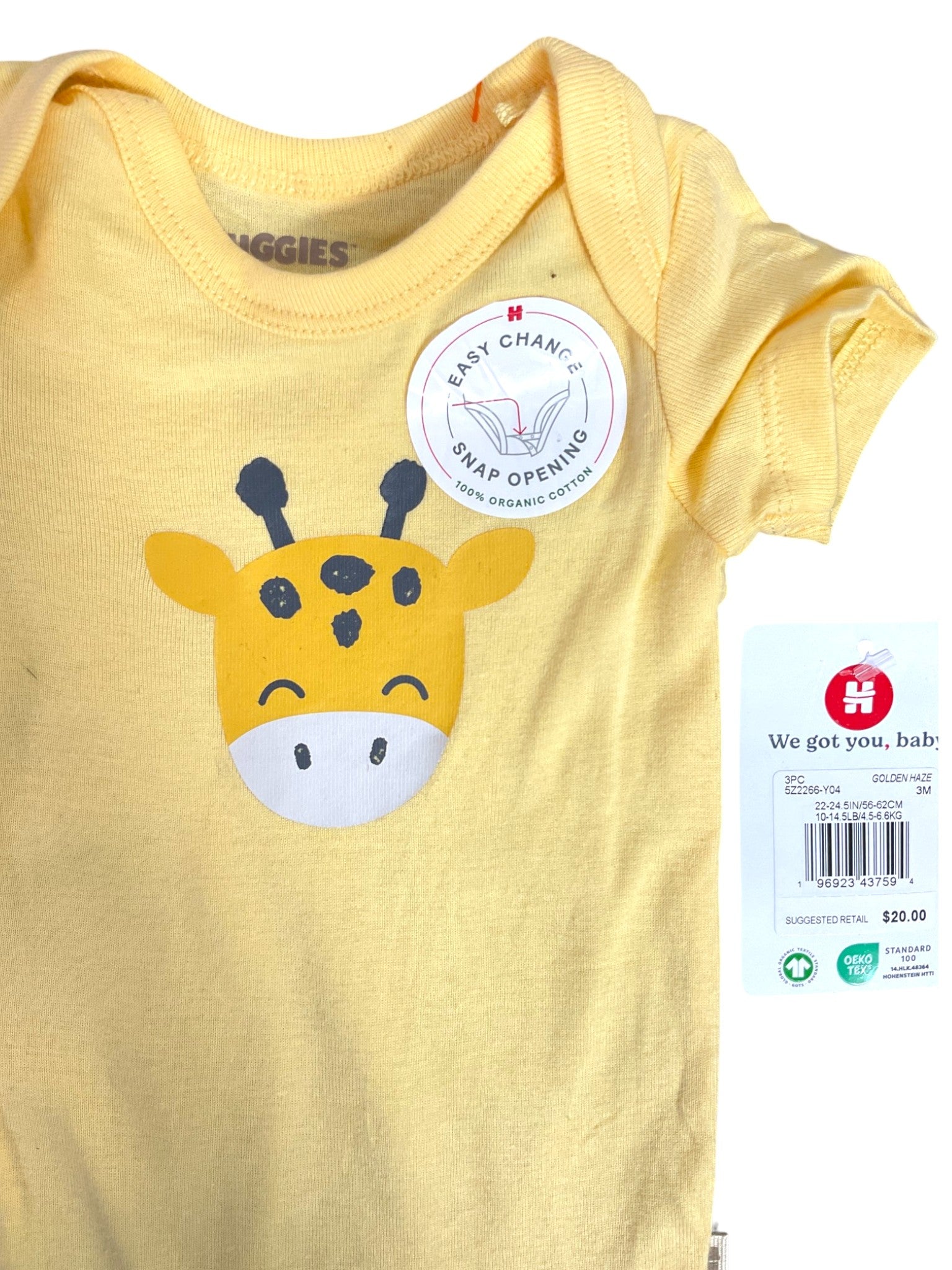 Traje de bebé 3M (Huggies)