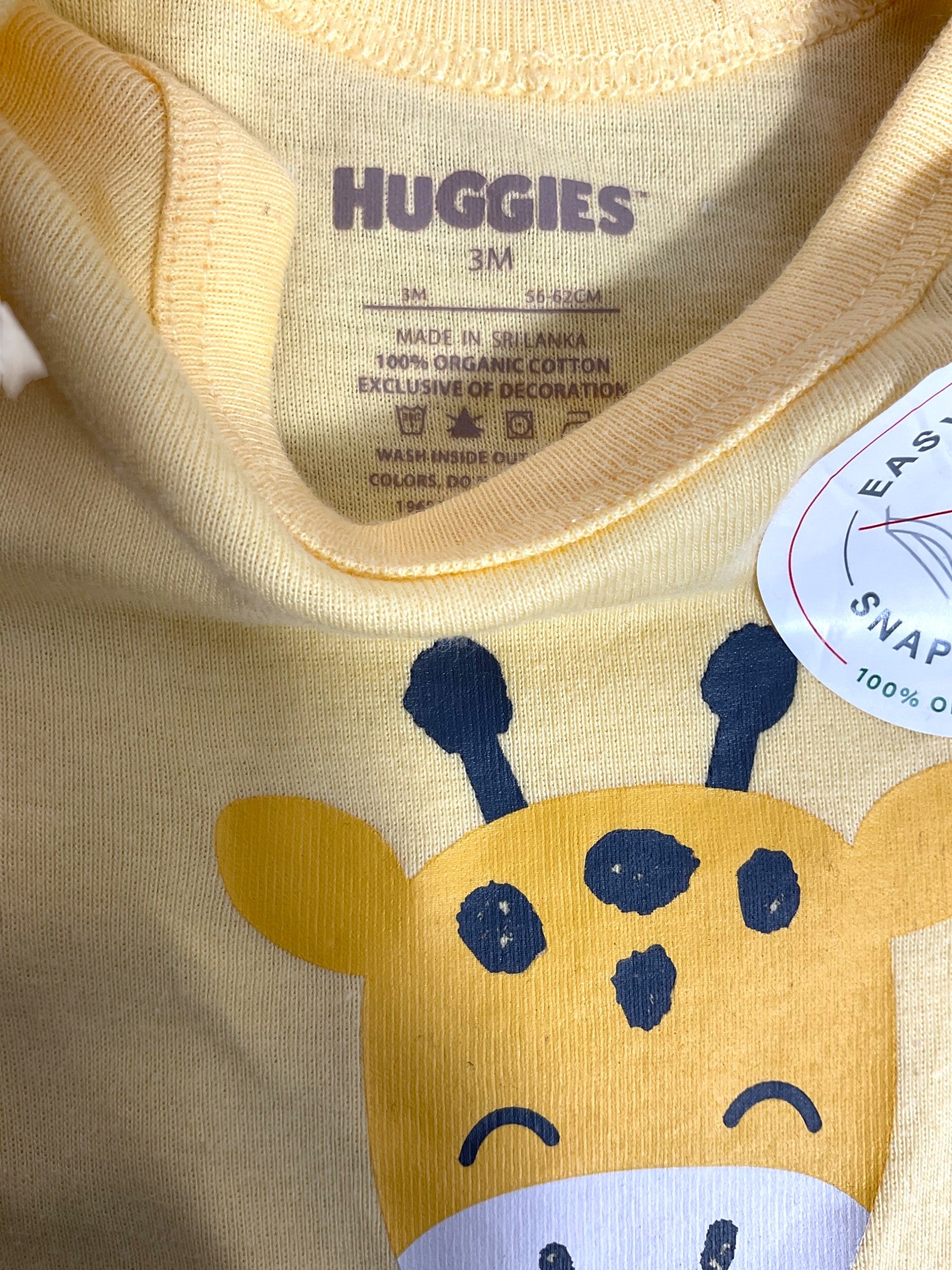 Traje de bebé 3M (Huggies)