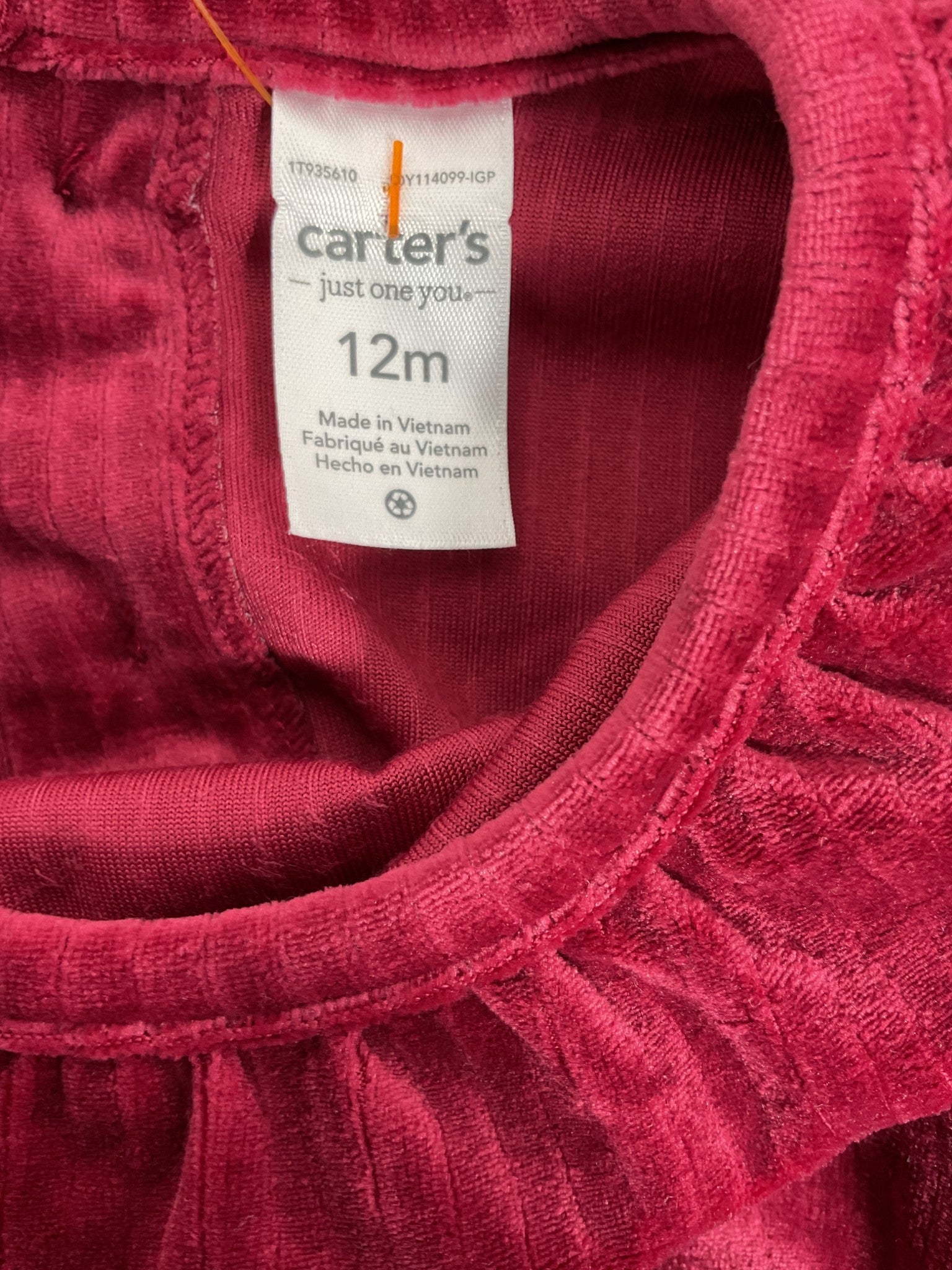 Traje de Bebe 12M (Carter's)
