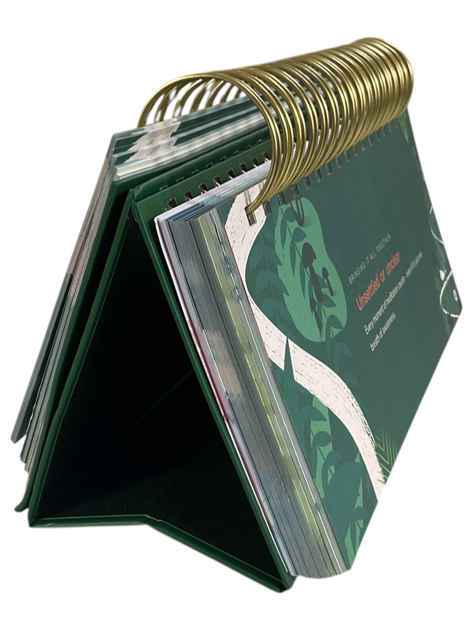Calendario de escritorio de meditación