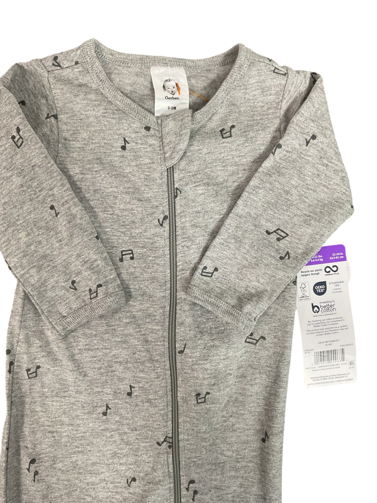 Traje de Bebé 0-3M (Gerber)