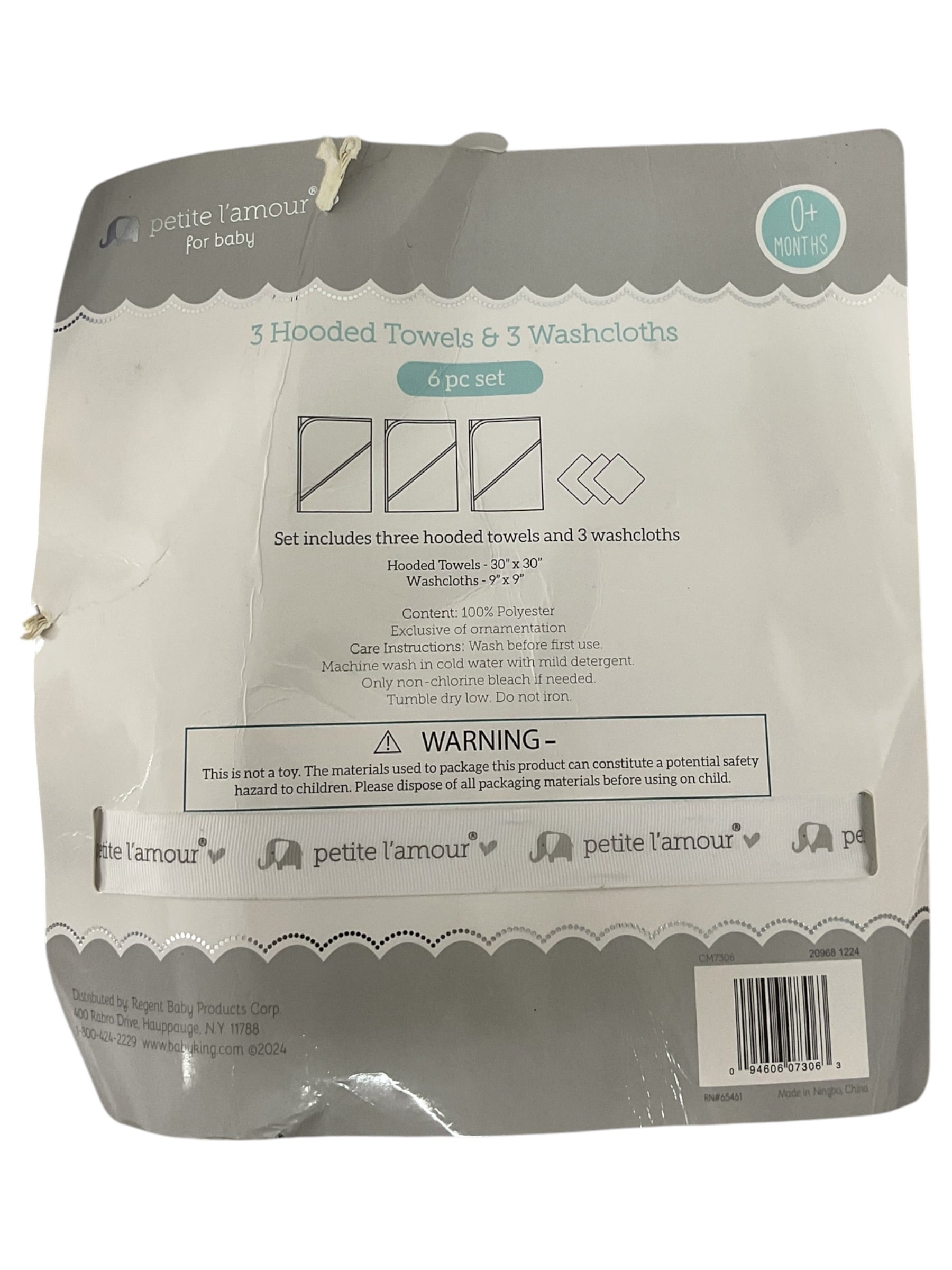 Set de salidas de baño para bebé