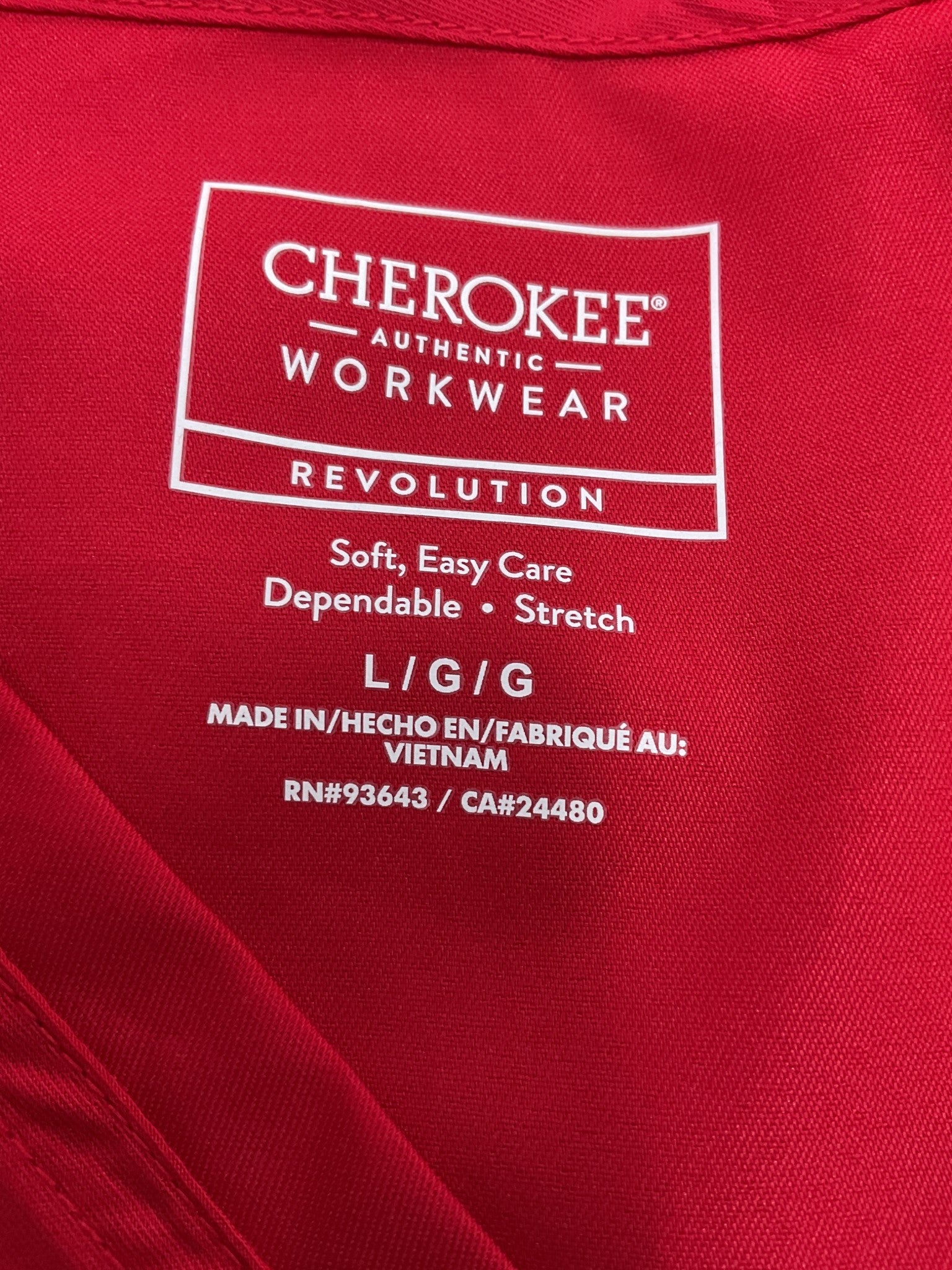 Blusa de enfermería  L (Cherokee)