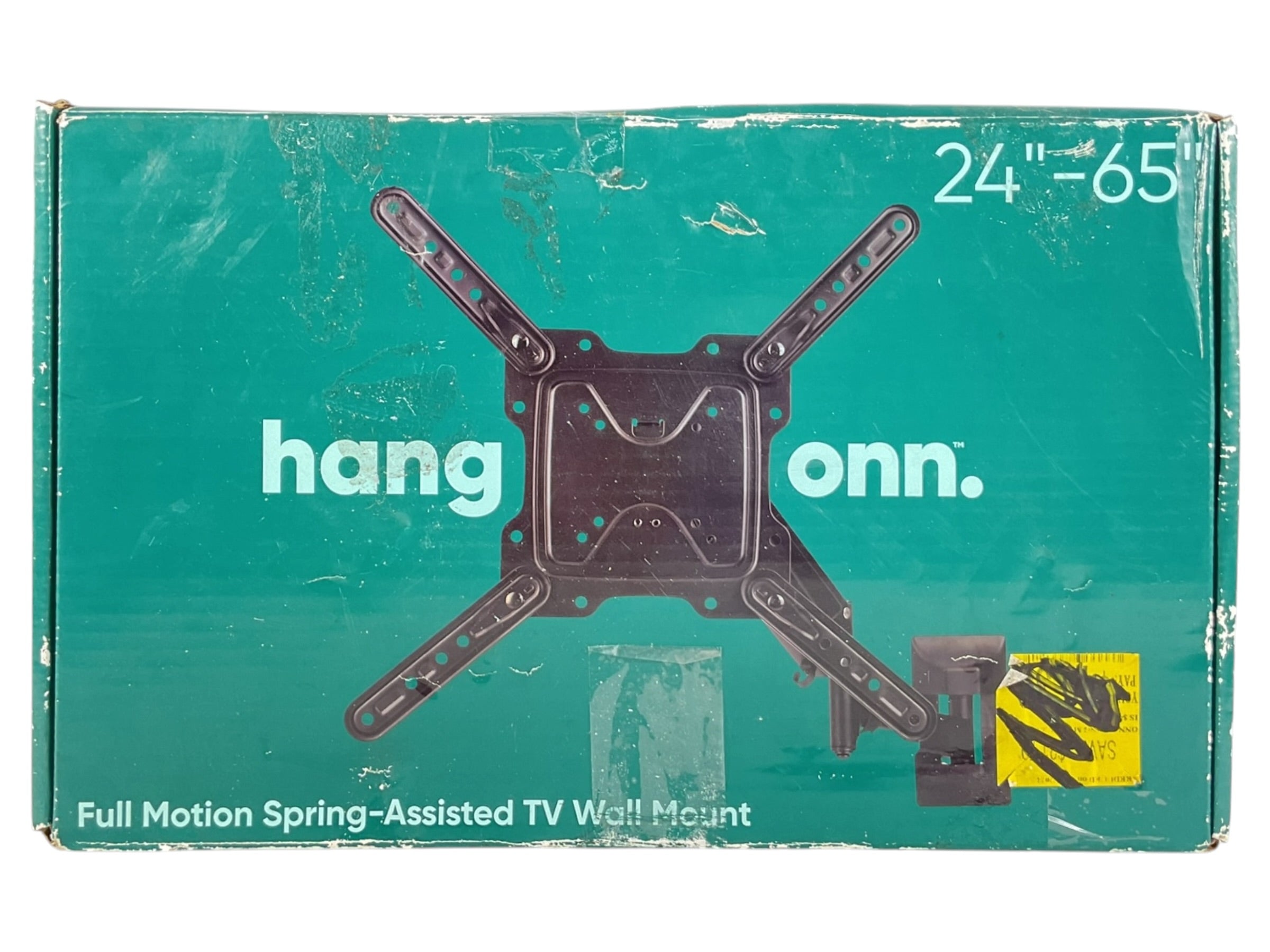 Soporte TV Hang-Onn - Caja frontal verde con imagen del producto
