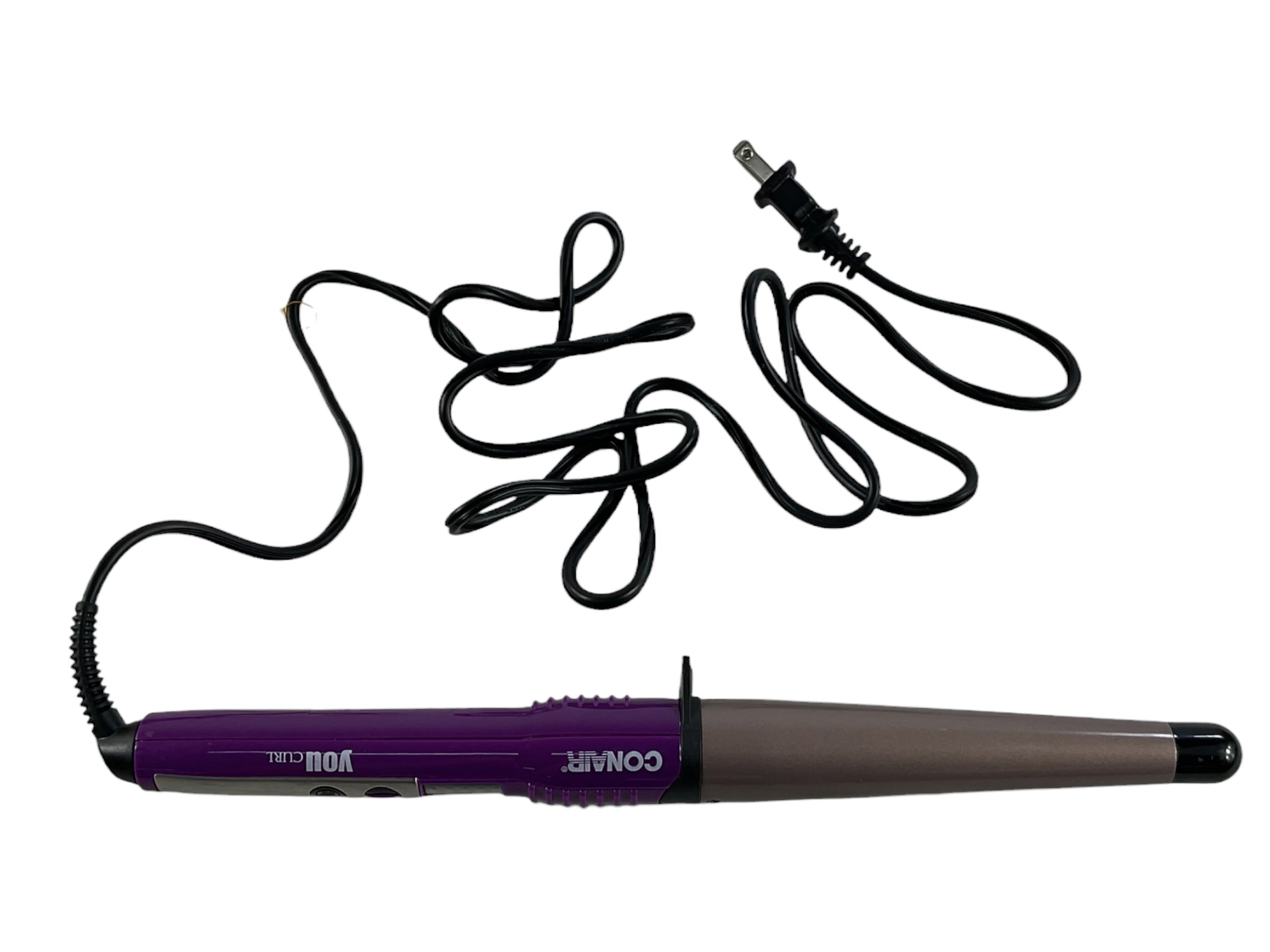 Rizador Cónico You Curl CONAIR - Vista con cable