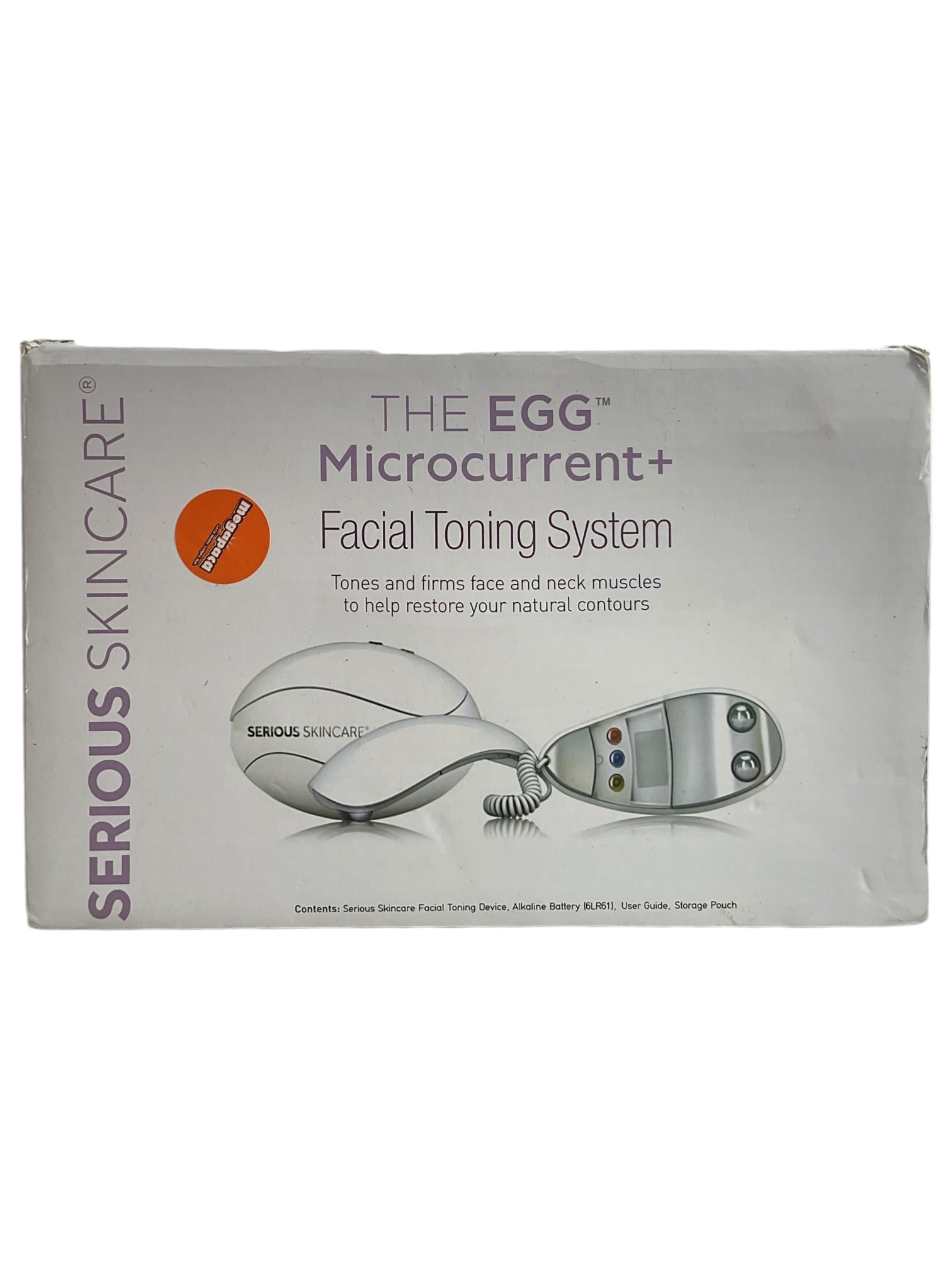 sistema de tonificación facial por microcorrientes (SERIOUS SKINCARE)