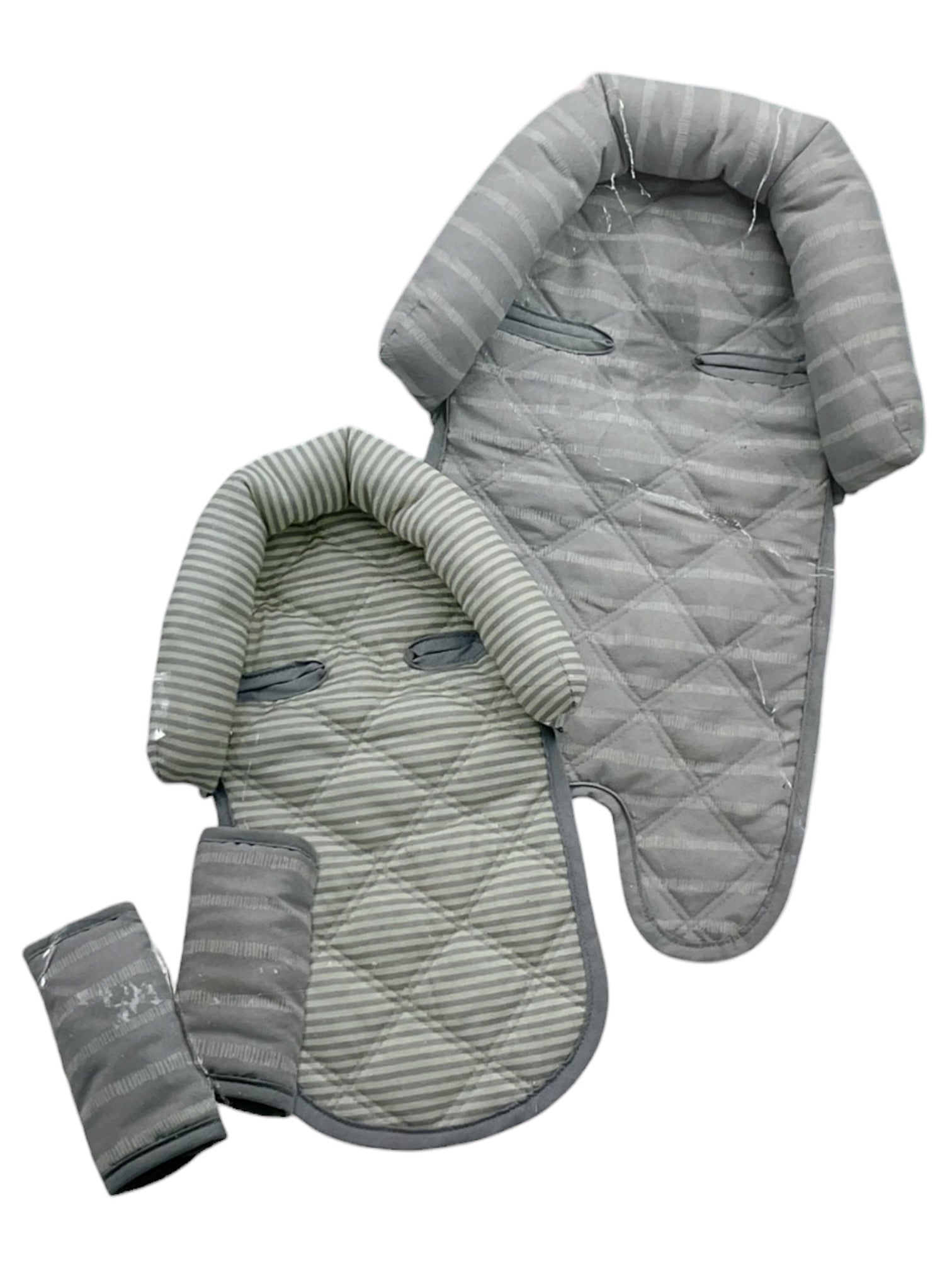 Set de reductor de cabeza y protectores de cinturón para bebé