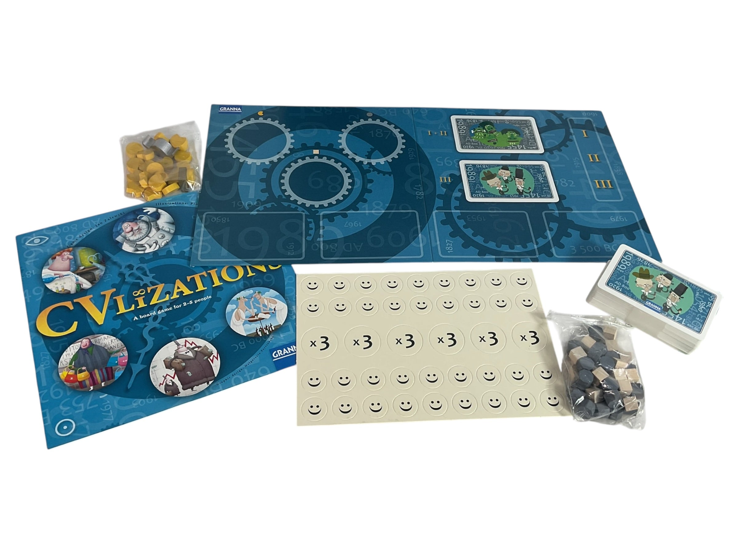 CVlizations juego de mesa - portada de la caja