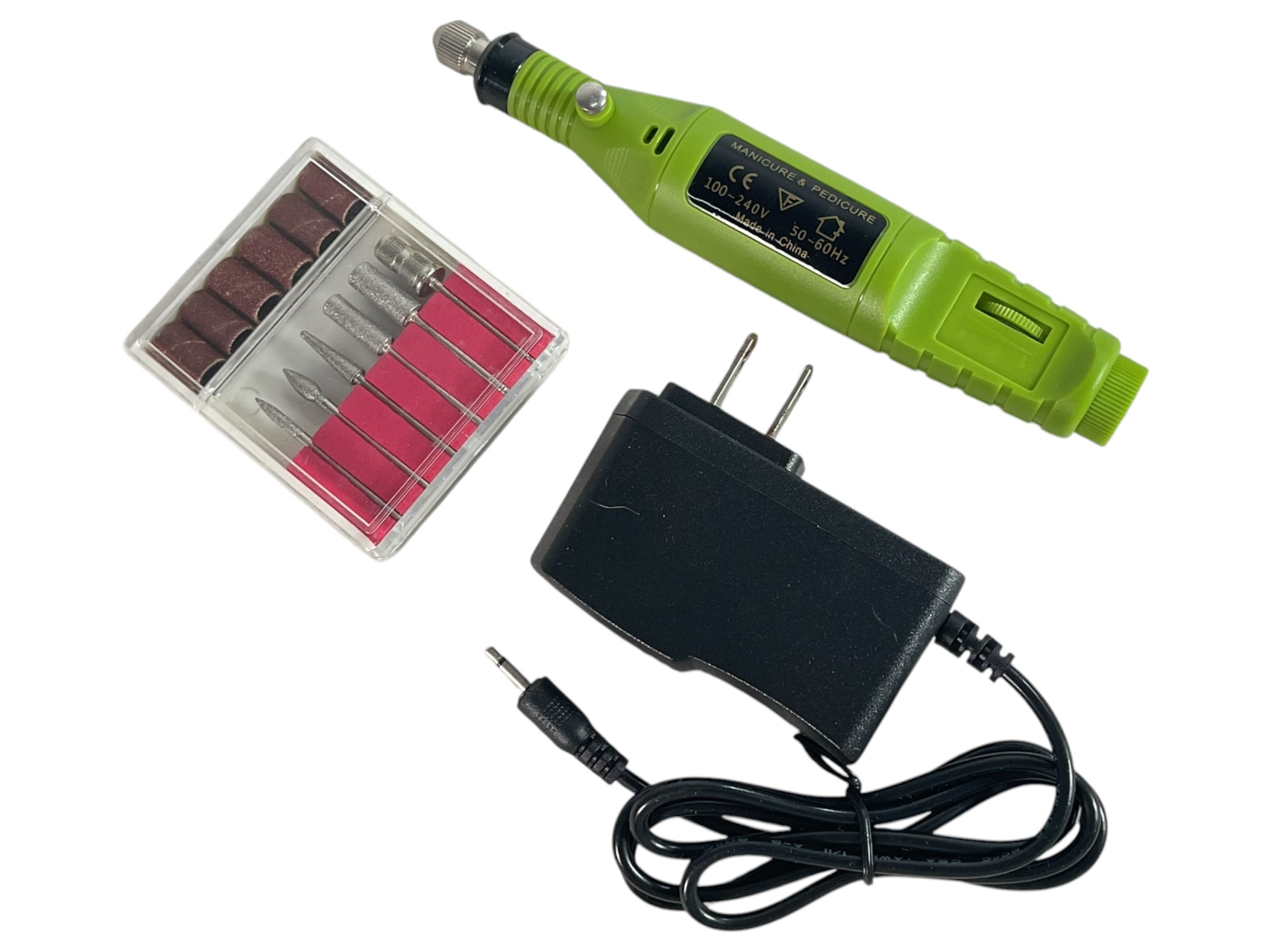 Torno eléctrico SUBAY con accesorios y cargador