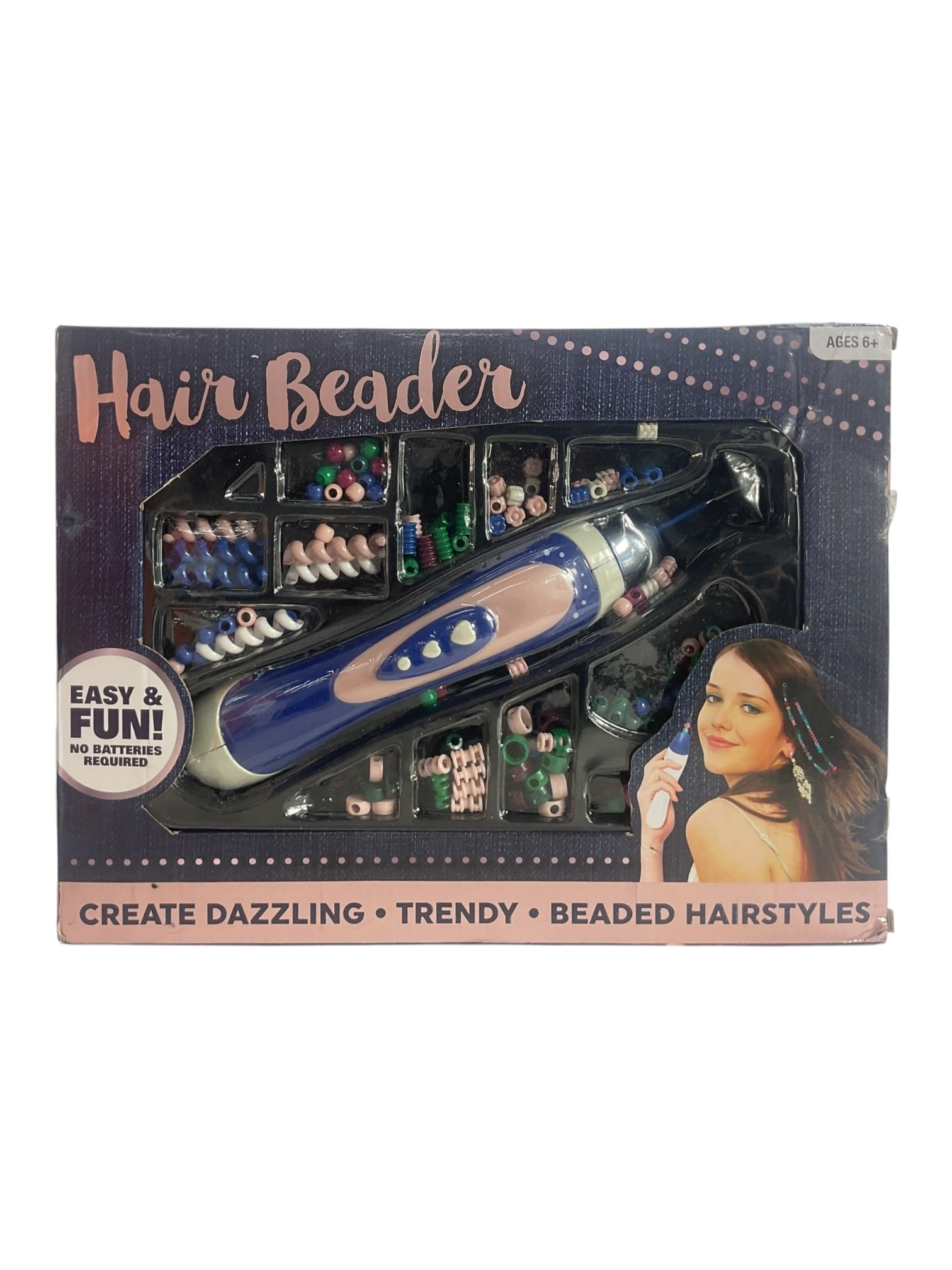 Enhebrador de cuentas para el cabello