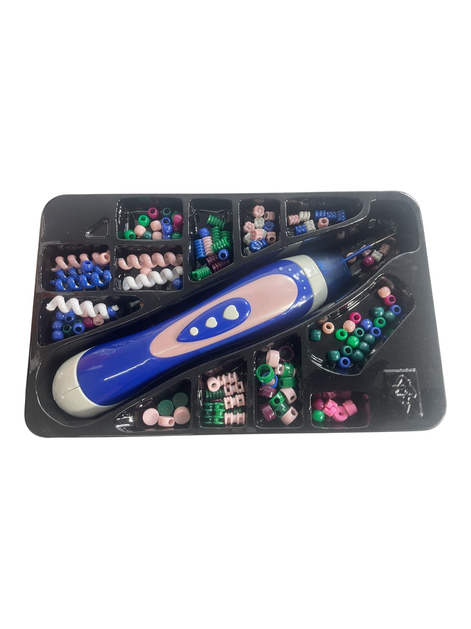 Enhebrador de cuentas para el cabello
