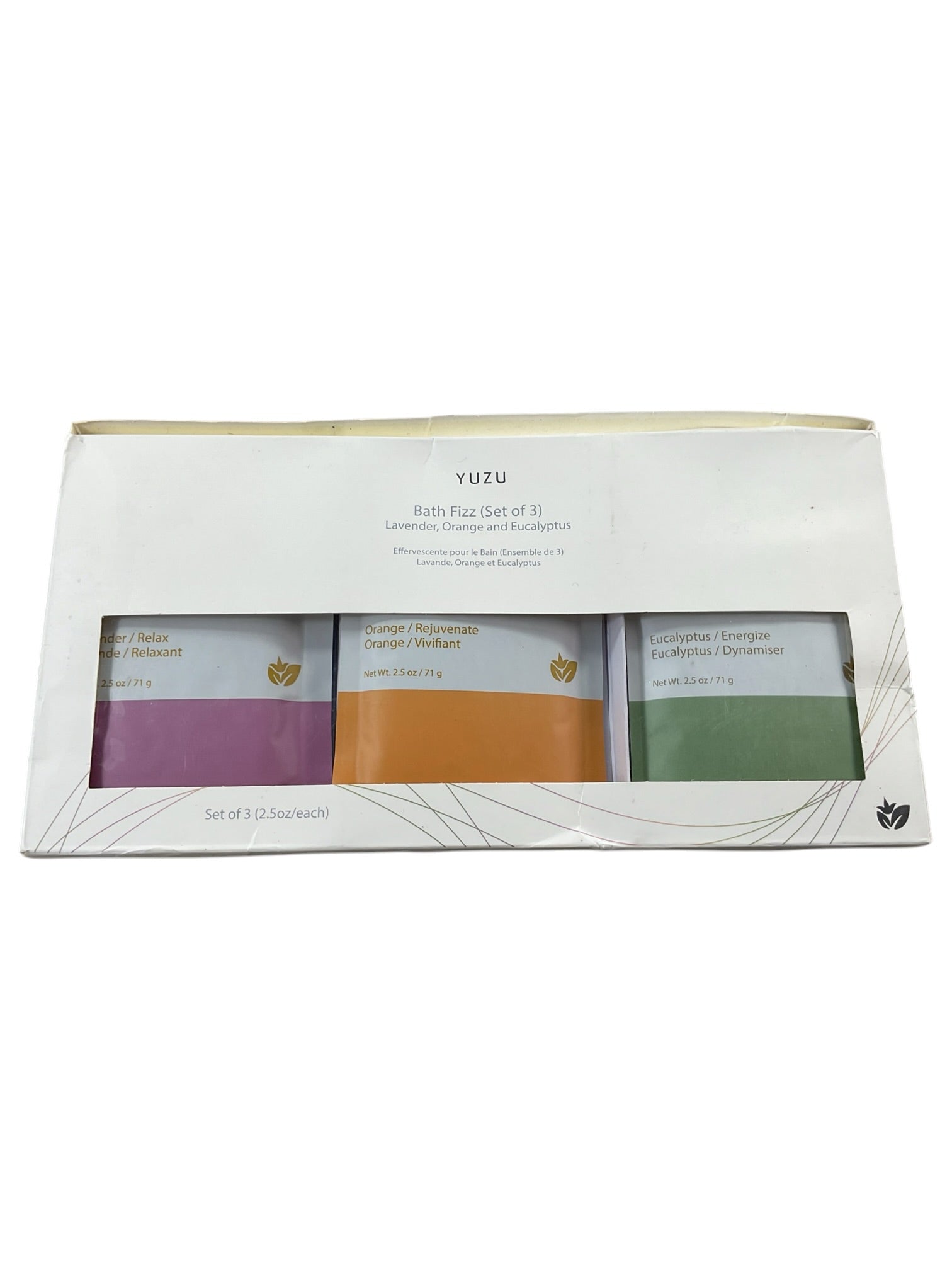Set de polvos efervescentes para baños