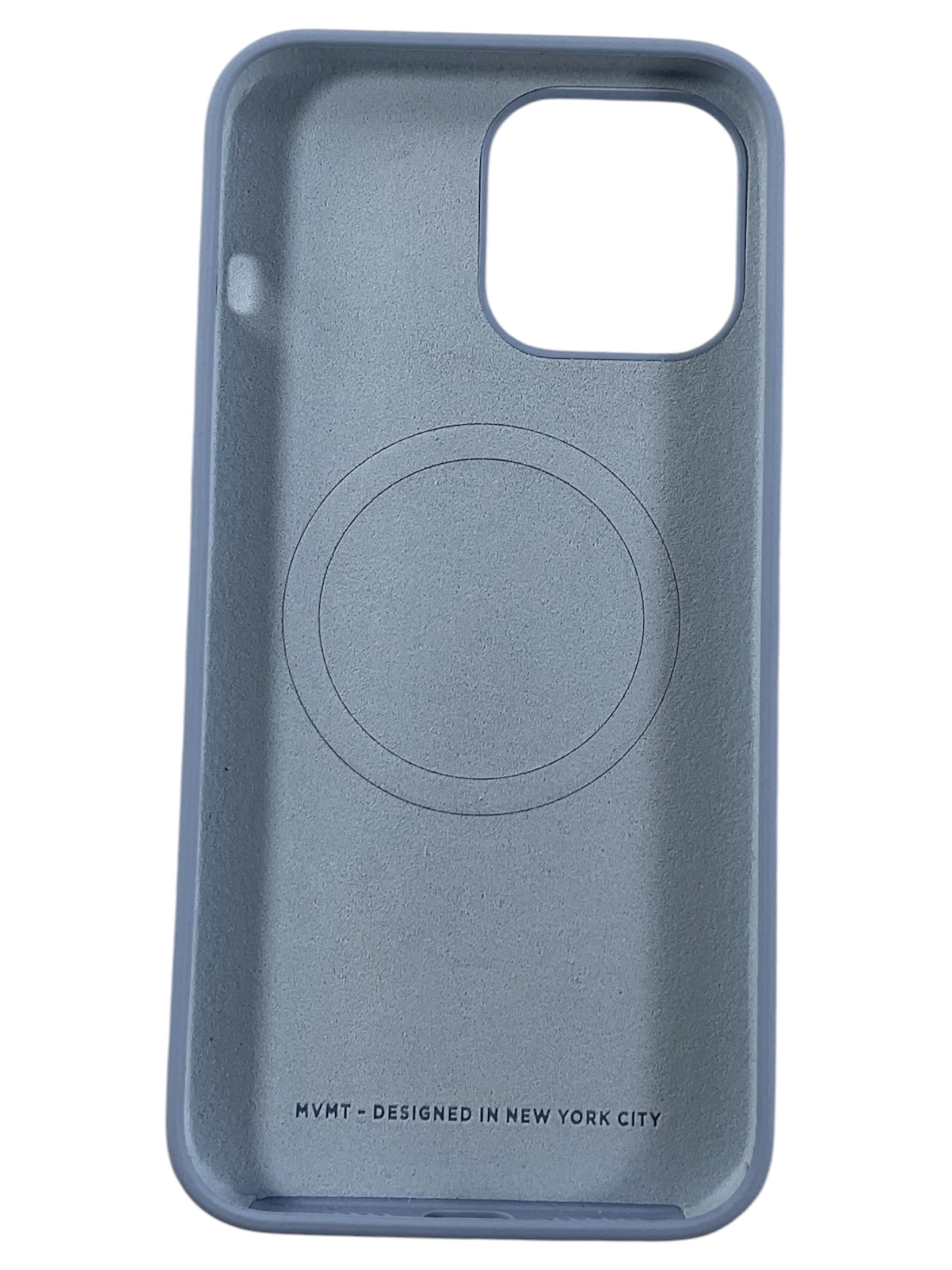 Case Silicona MagSafe MVMT - Vista interior con anillo magnético