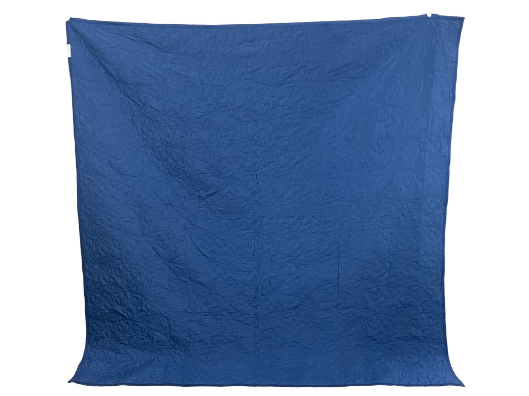 Cubrecama reversible - cara azul marino