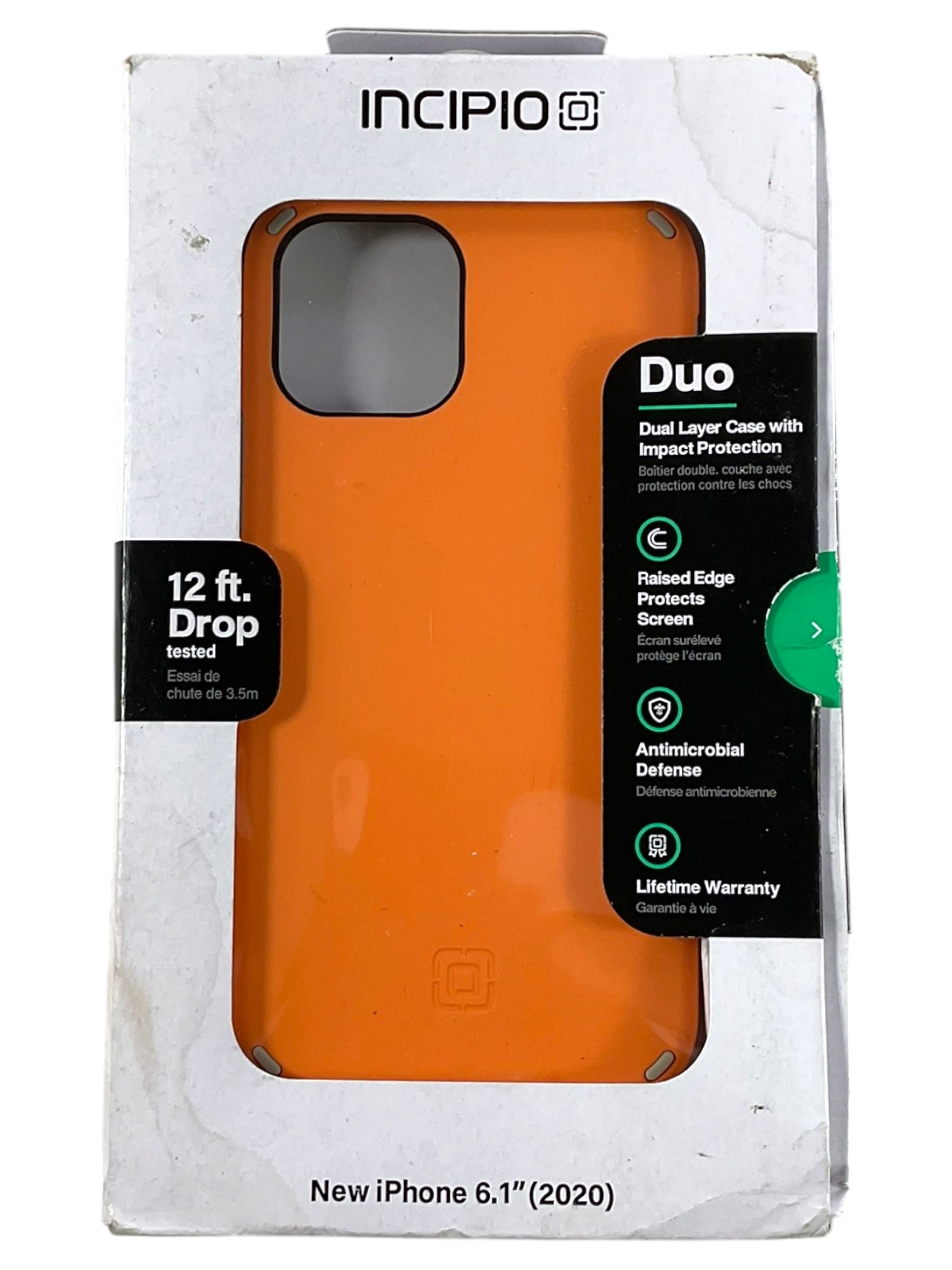 Case Duo INCIPIO - Empaque frontal iPhone 12