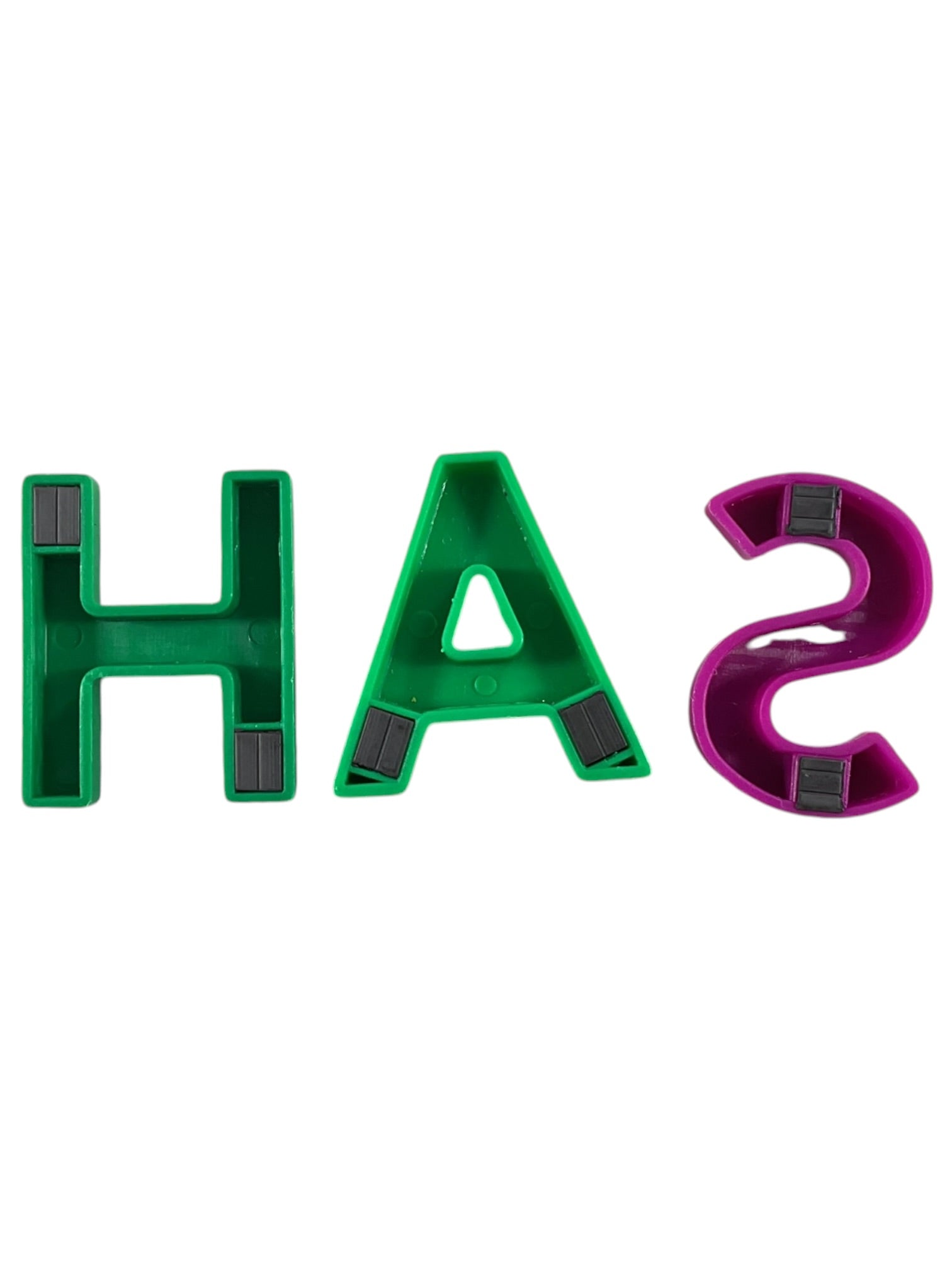 Letras y números magnéticos multicolores (214 piezas)