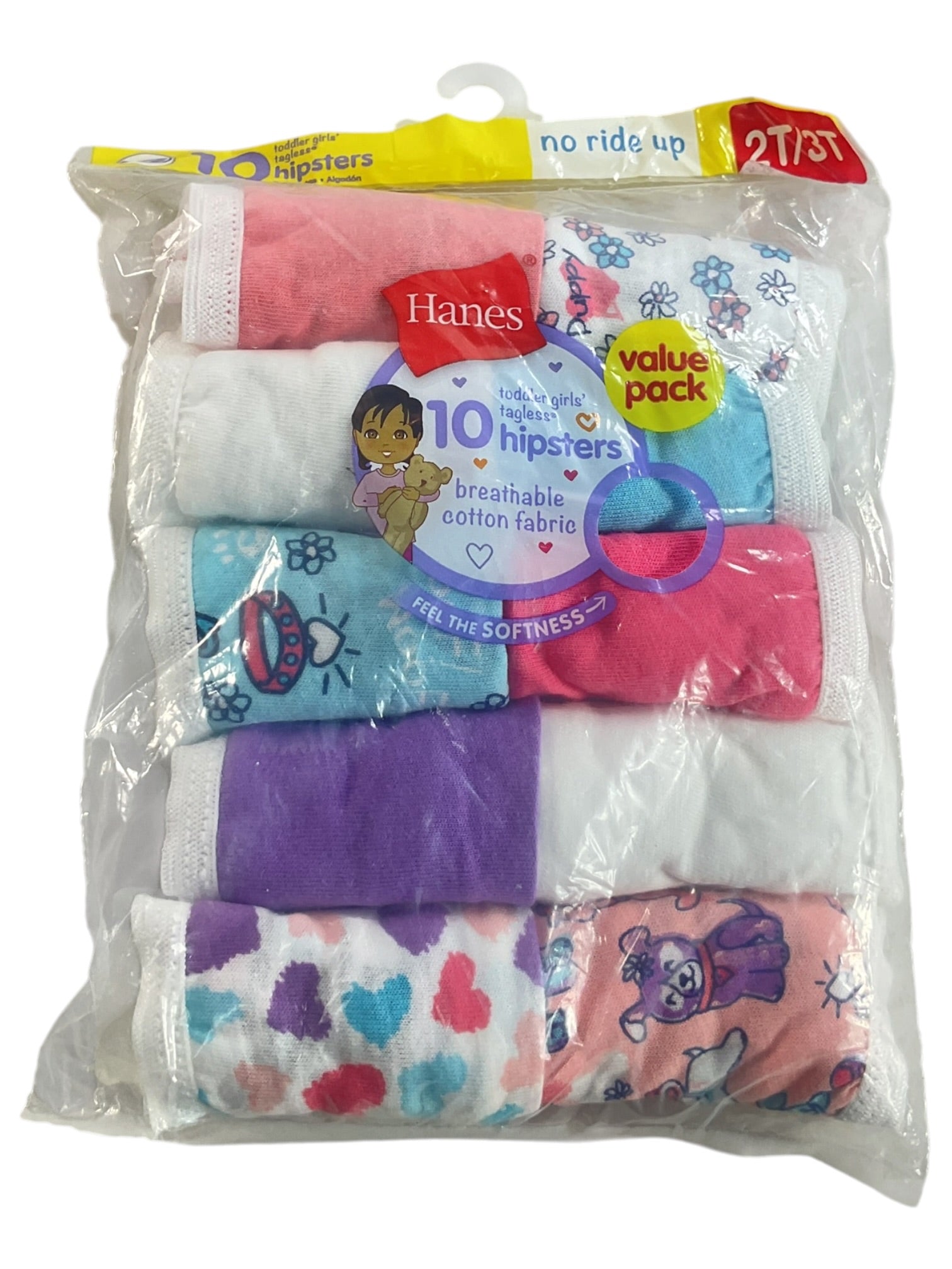 Ropa interior Niña 2T/3T (Hanes)