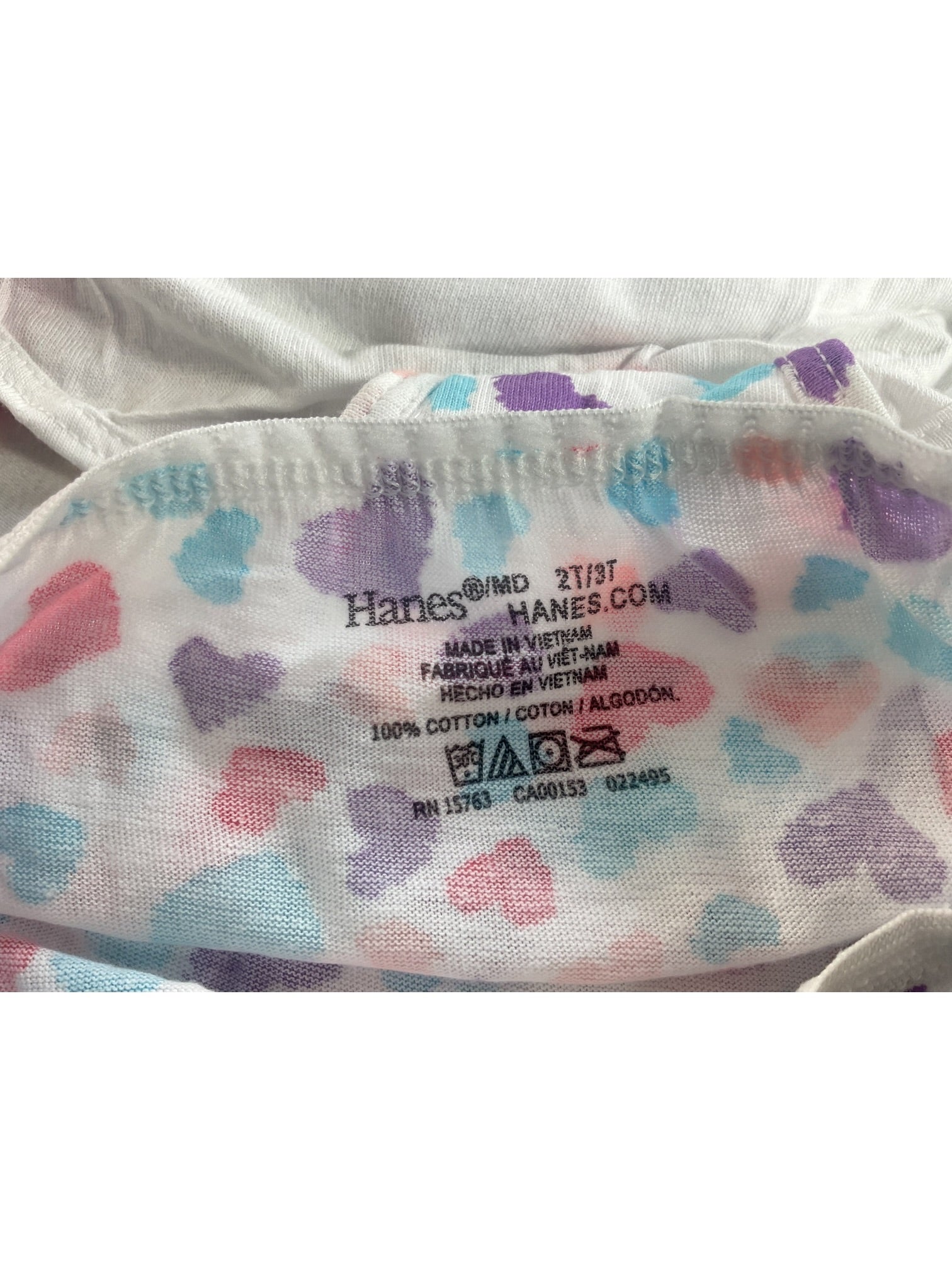 Ropa interior Niña 2T/3T (Hanes)