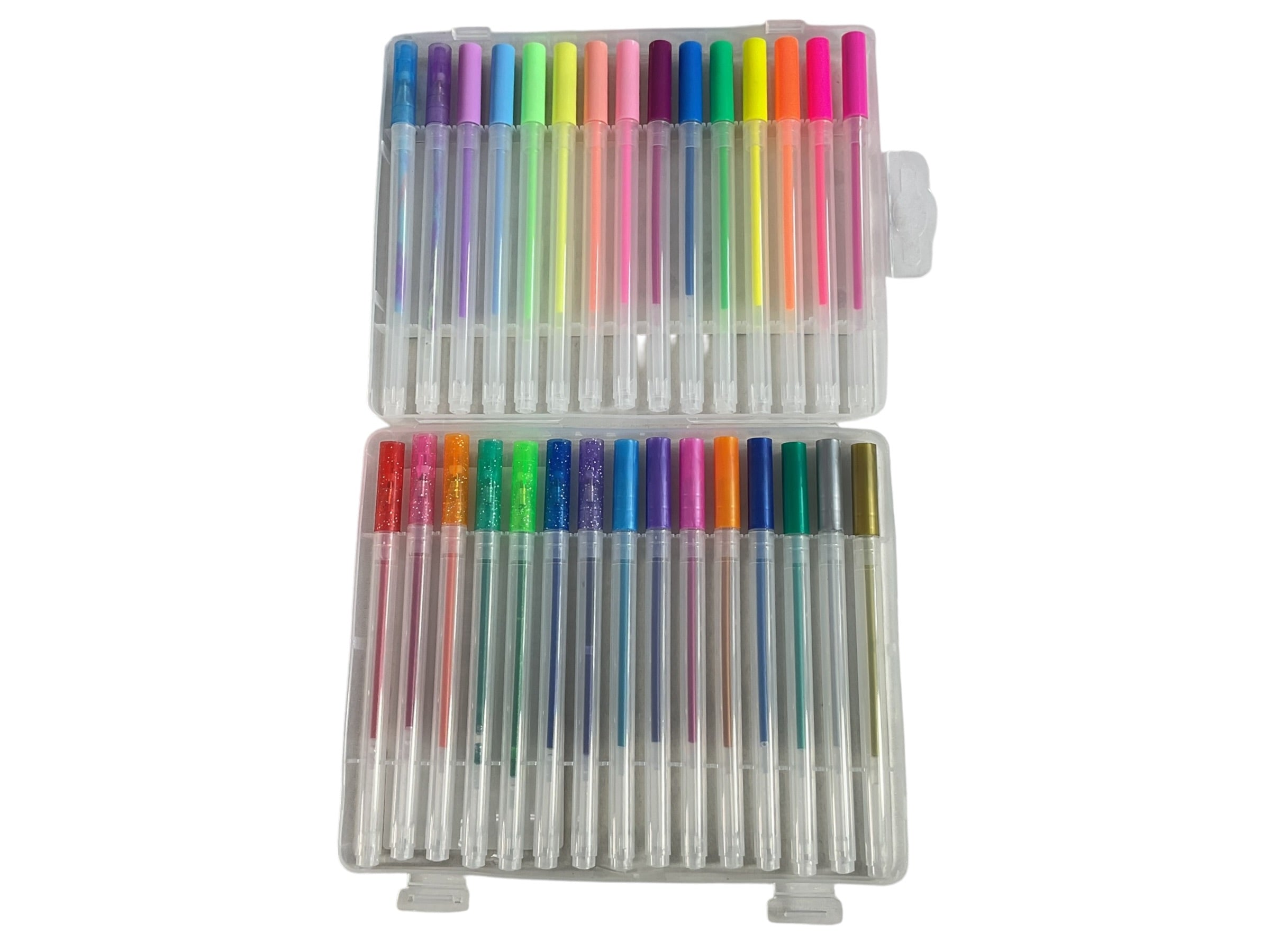 Set de Bolígrafos de Gel 30 Piezas - frente del empaque