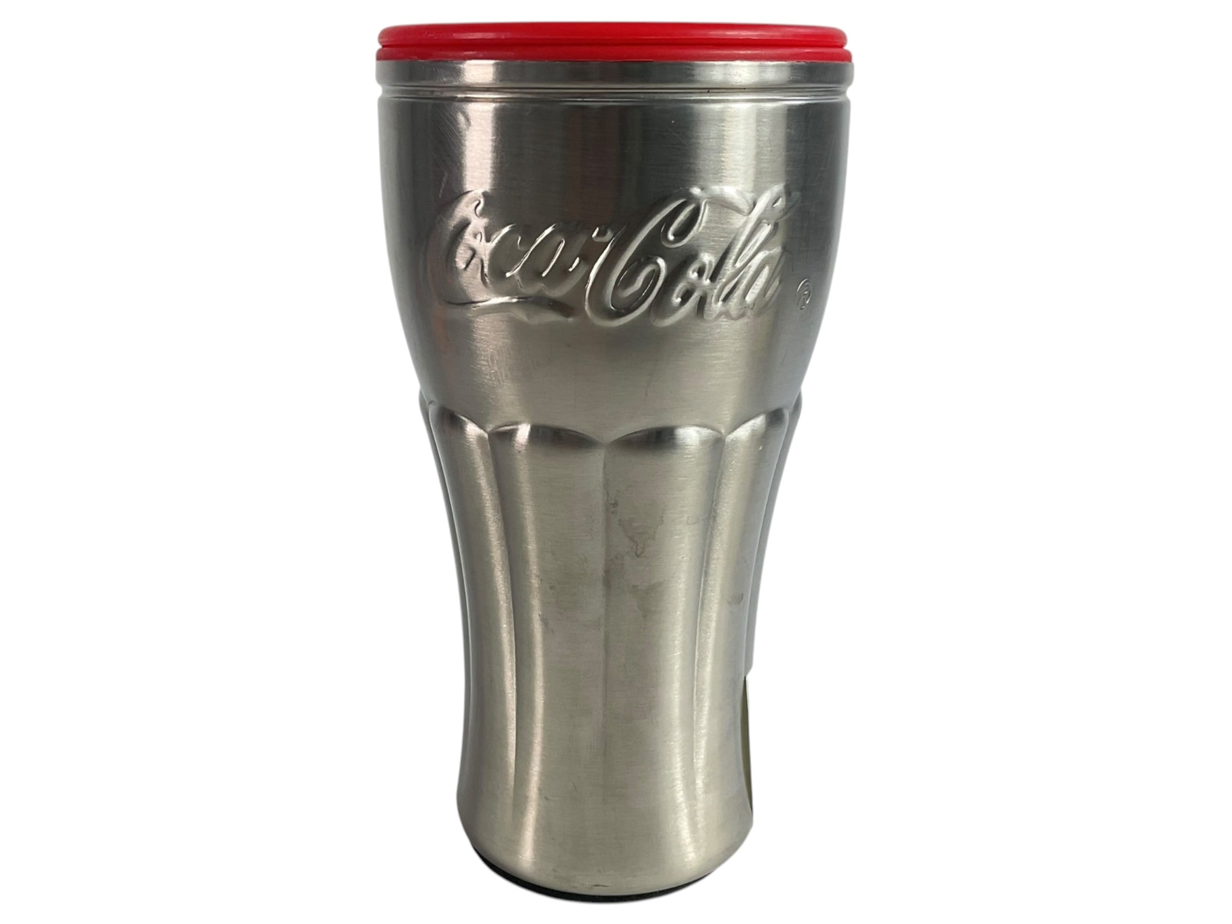Vaso Térmico Coca-Cola - Vista frontal con tapa