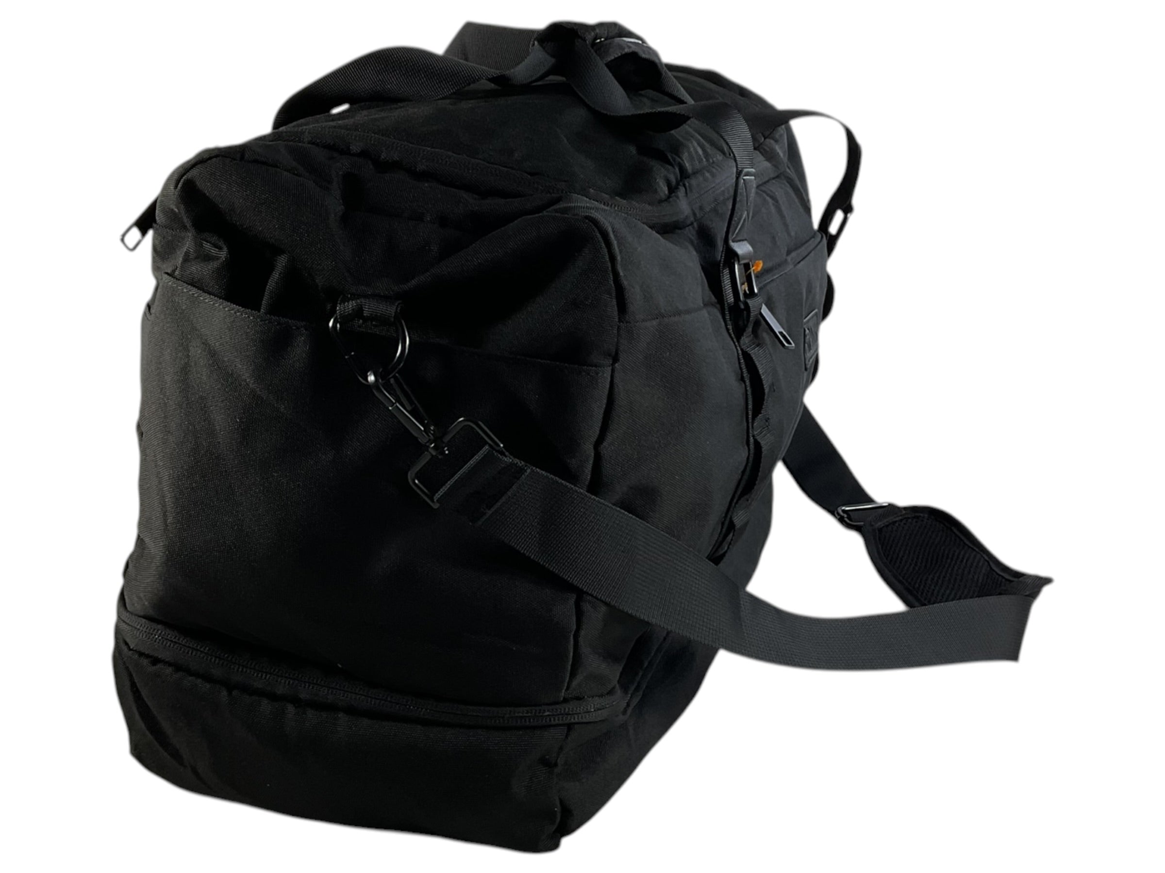 Bolso deportivo duffel Etronik negro - Vista lateral