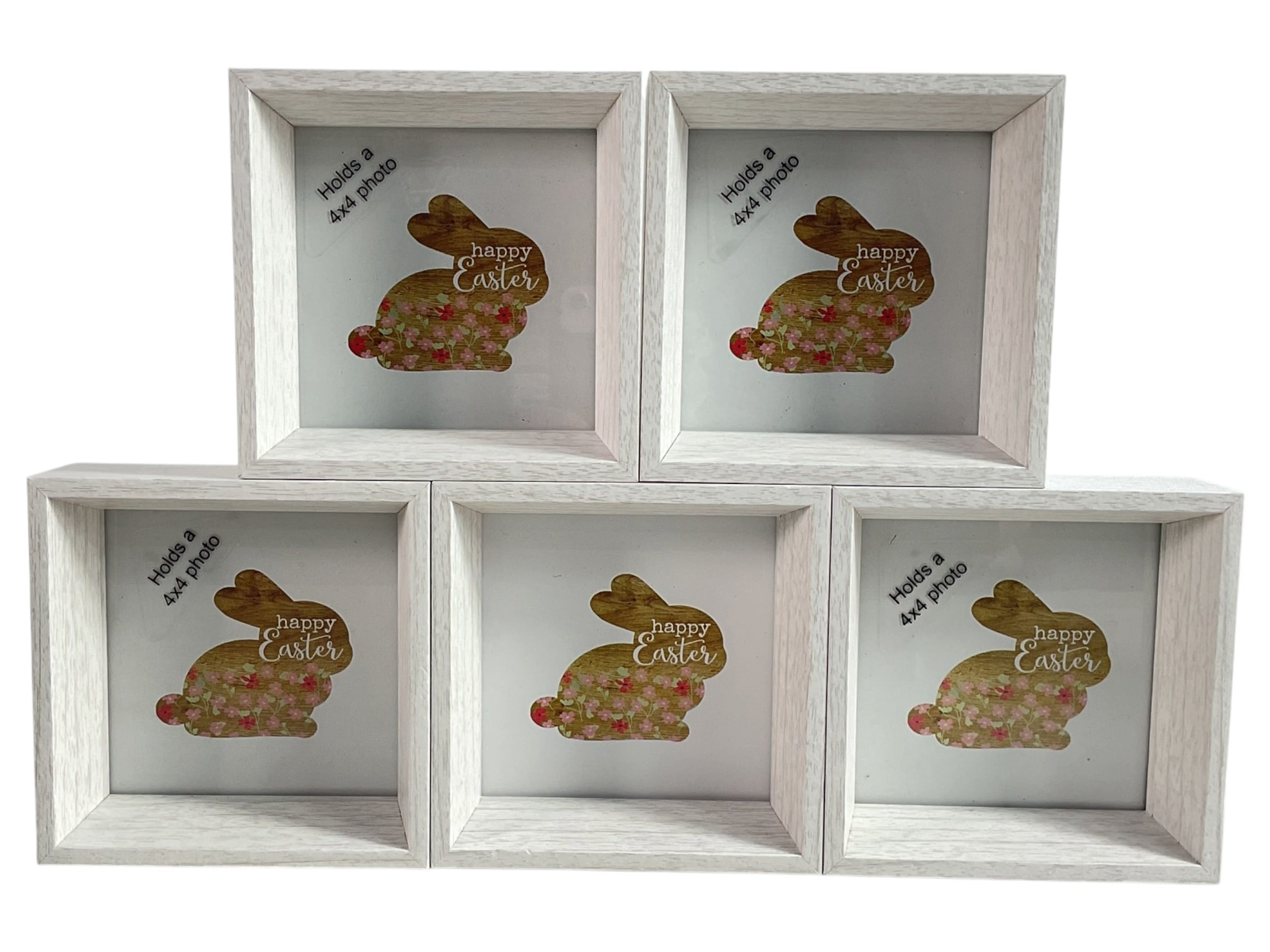 Marco decorativo Happy Easter - vista frontal múltiple
