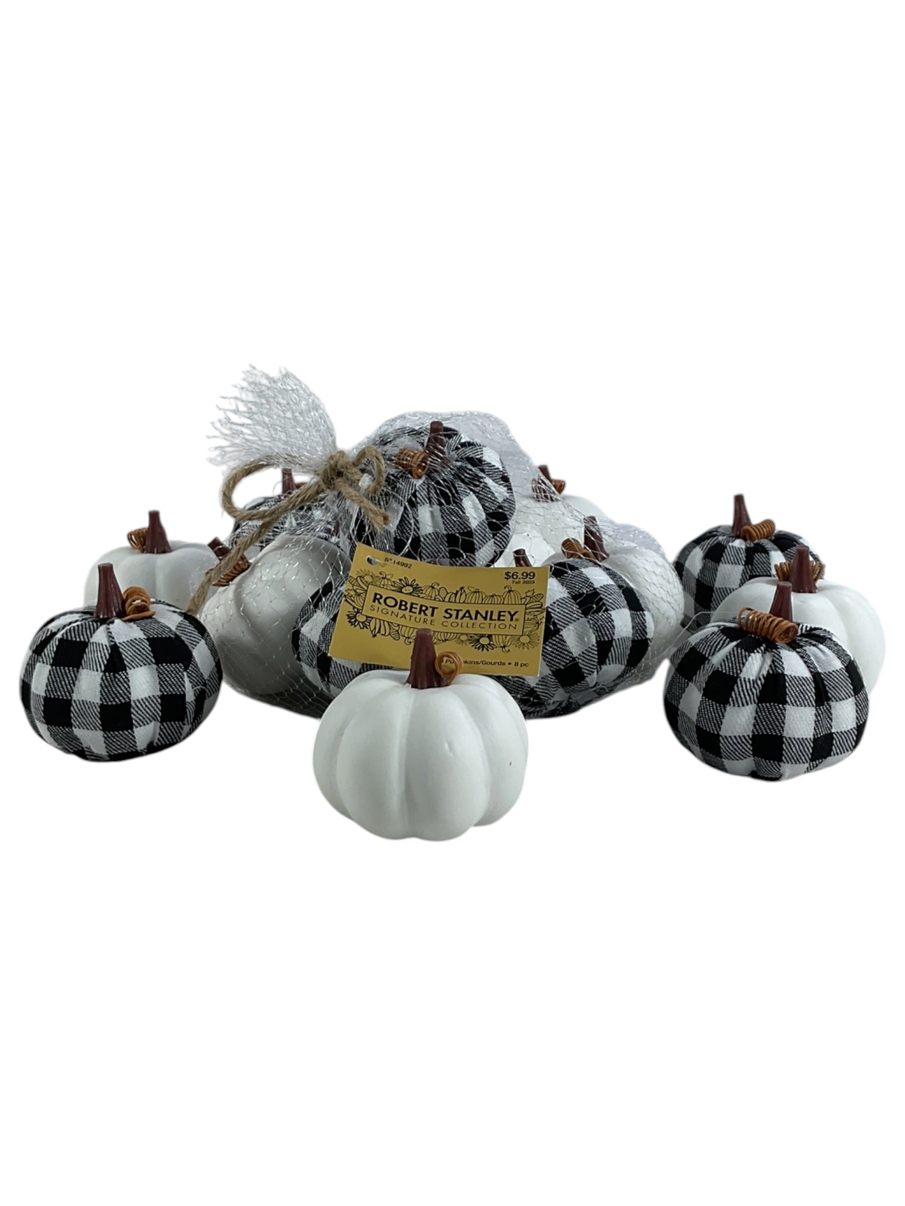 Set calabazas decorativas - Vista frontal
