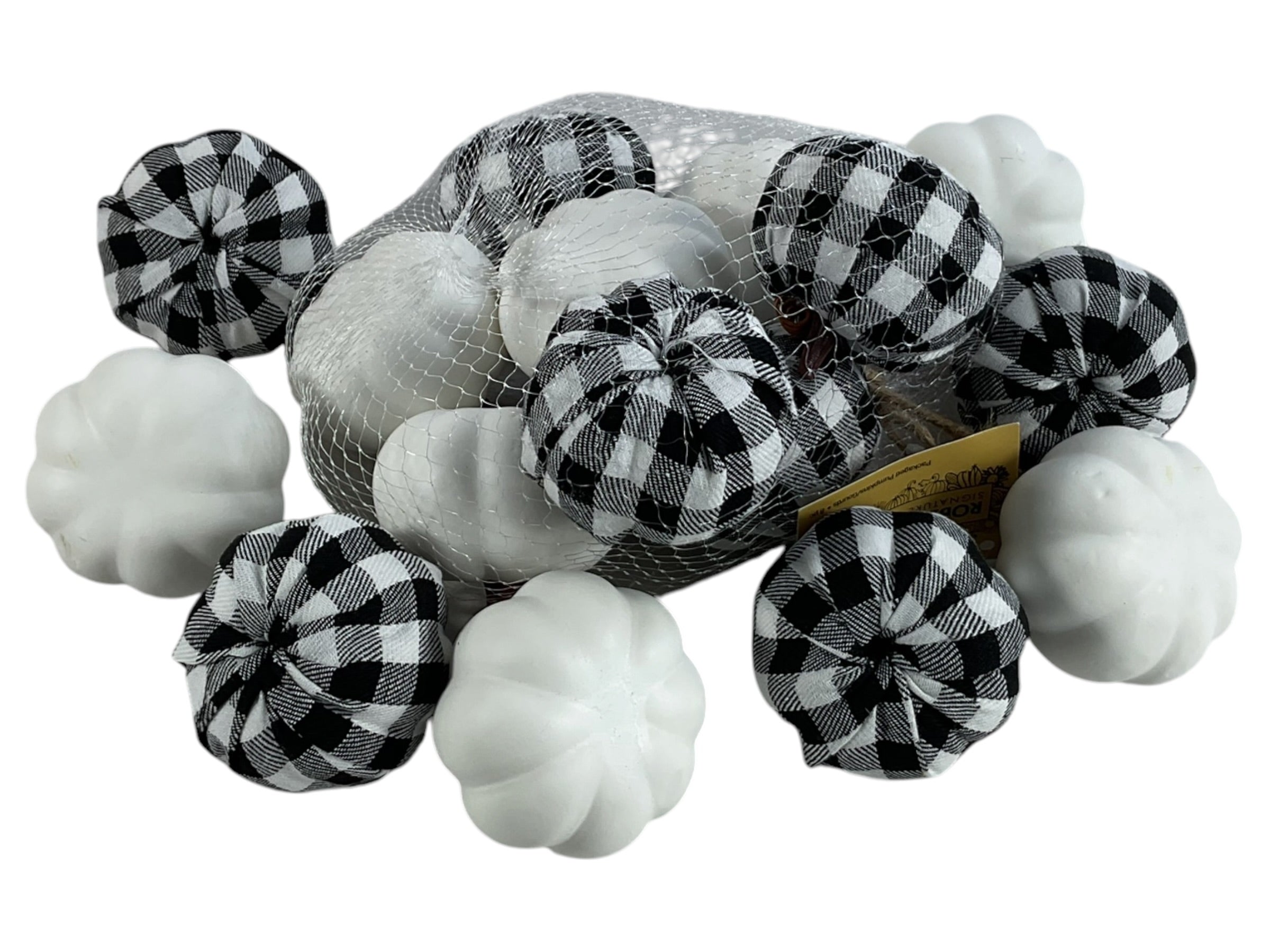 Set calabazas decorativas - Vista detalle