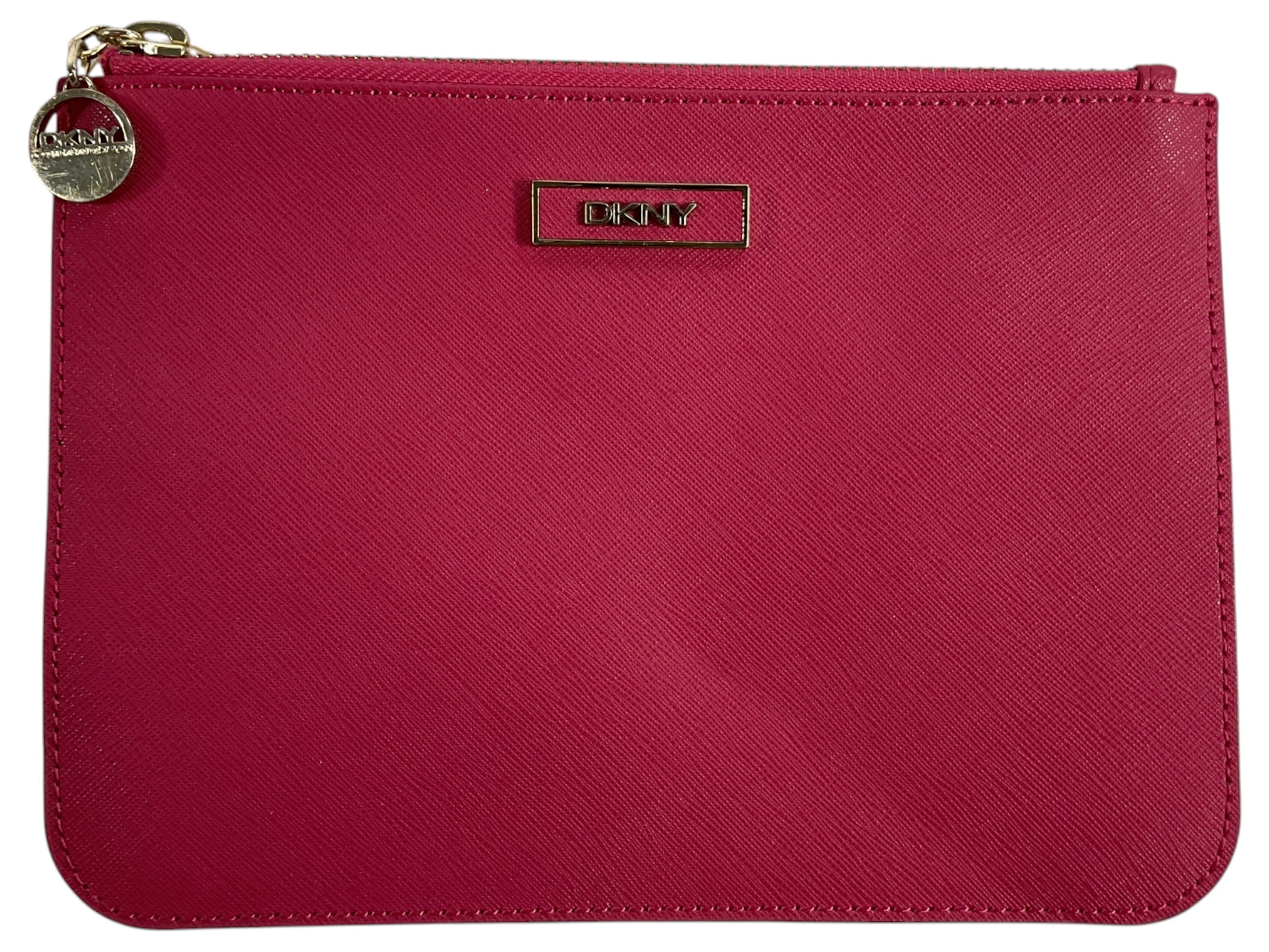 Clutch DKNY Rosa Fucsia - Vista frontal