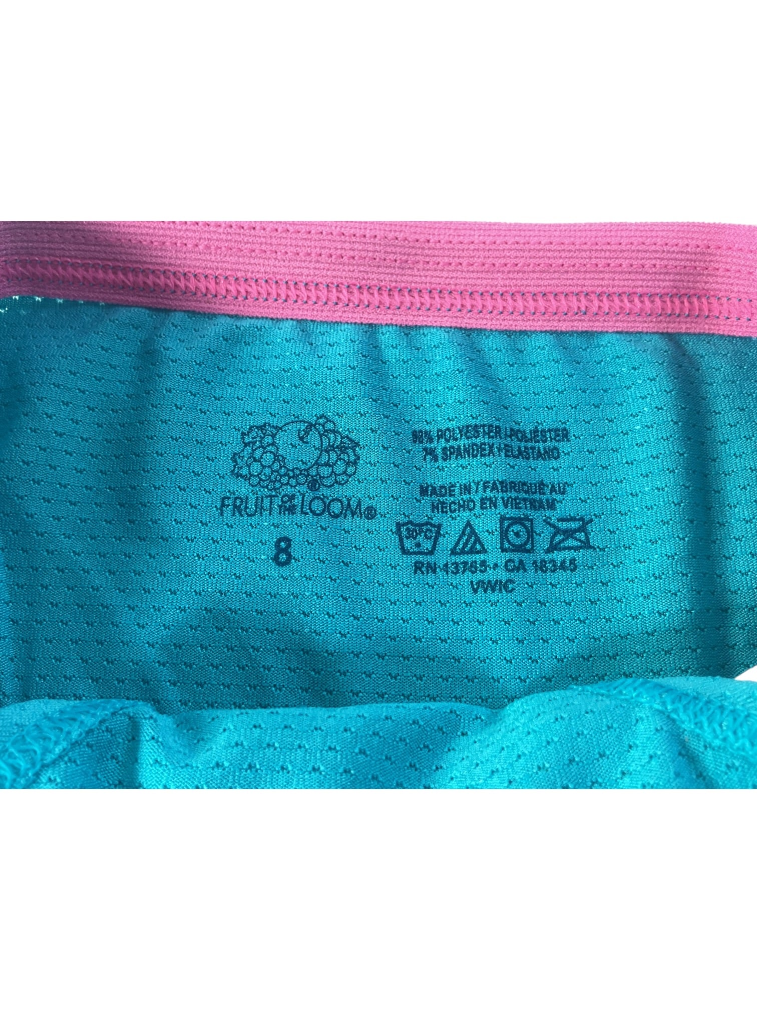 Ropa interior Niña 8 (Fruit Of The Loom)