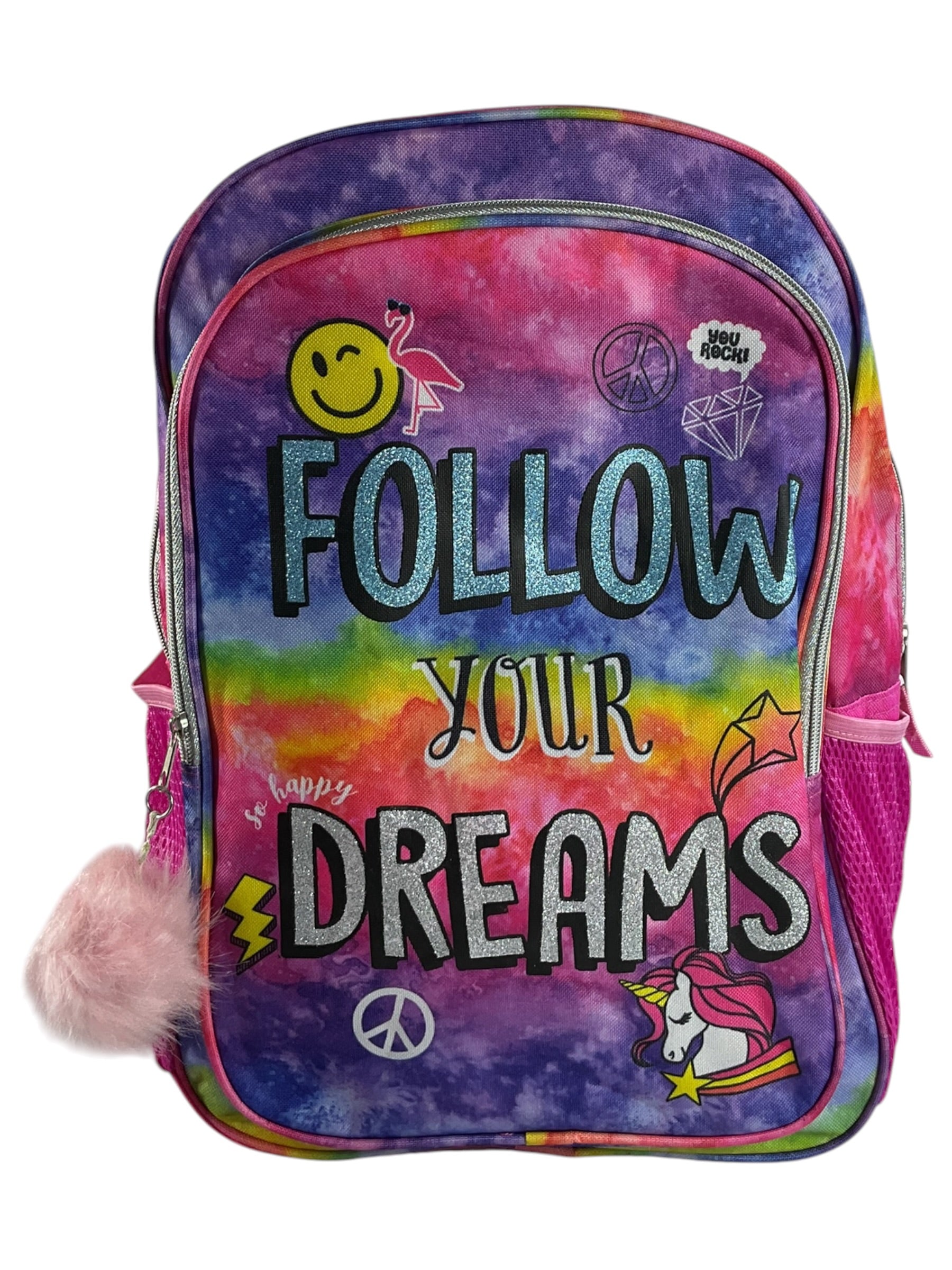 Mochila Follow Your Dreams - Vista frontal