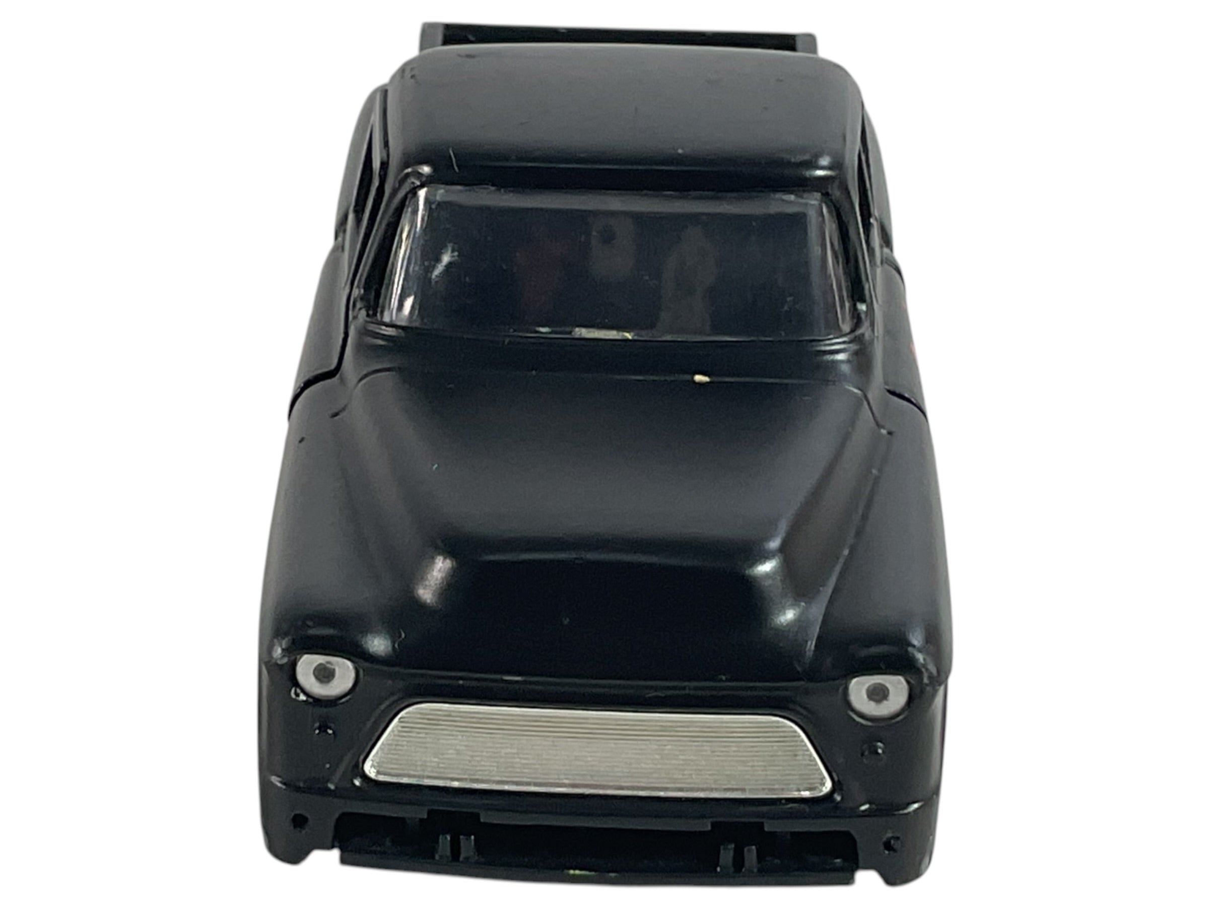 Camioneta pickup de juguete BENOS negra vista lateral