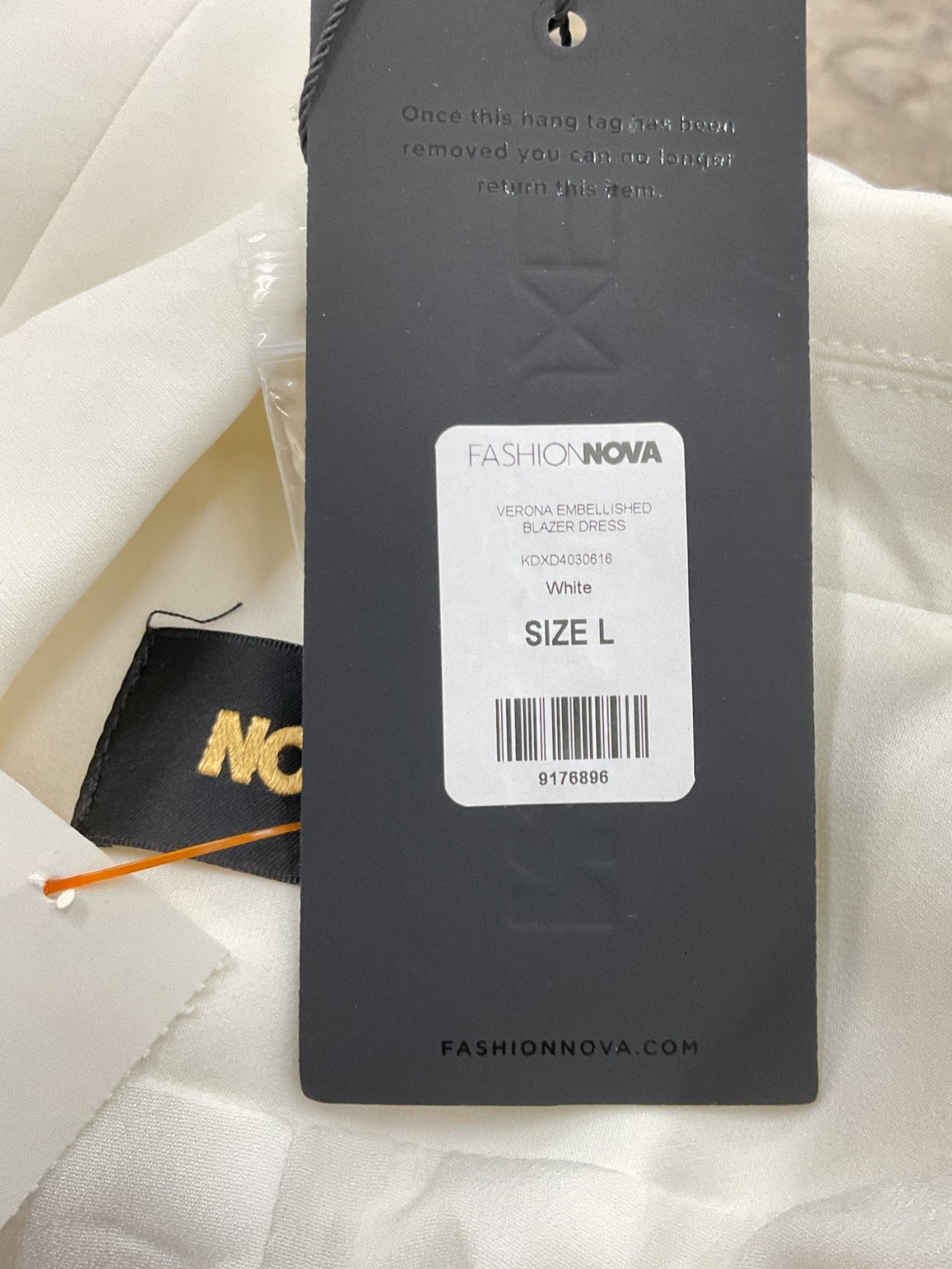 Vestido L (Fashion Nova)