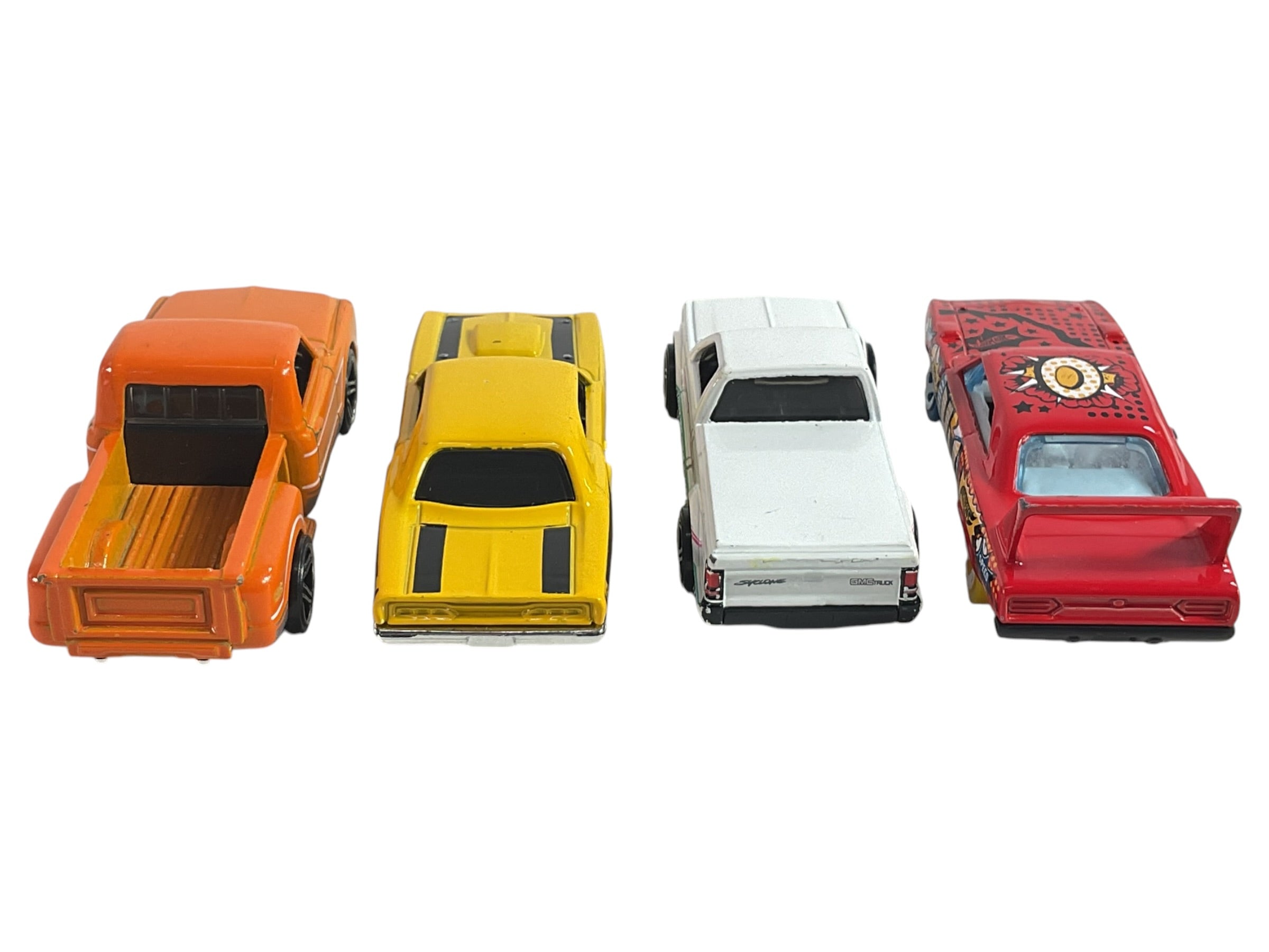 Set de cuatro vehículos miniatura de colección