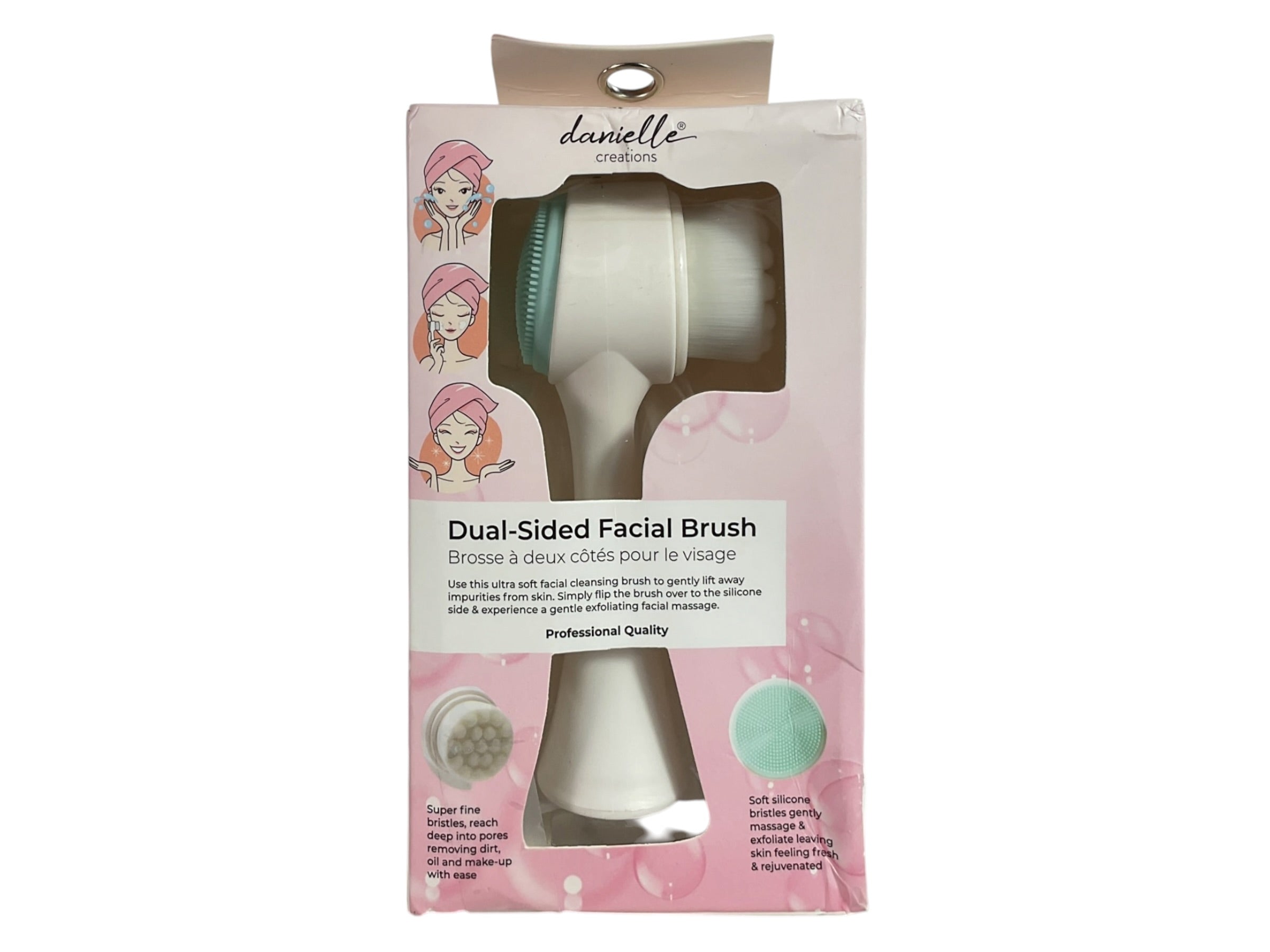 Cepillo facial de doble cara DANIELLE CREATIONS