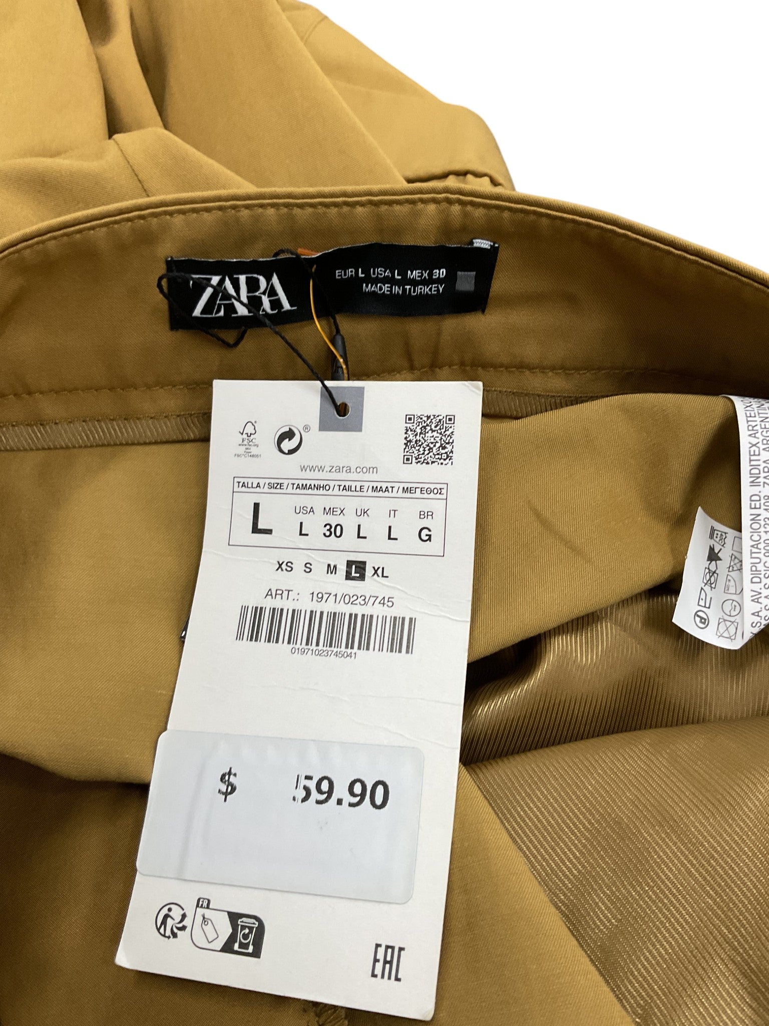 Pantalon L (Zara)