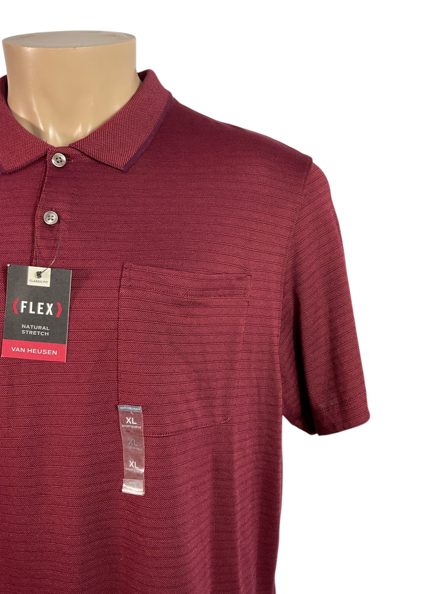 Camisa Tipo Polo M (Van Heusen)