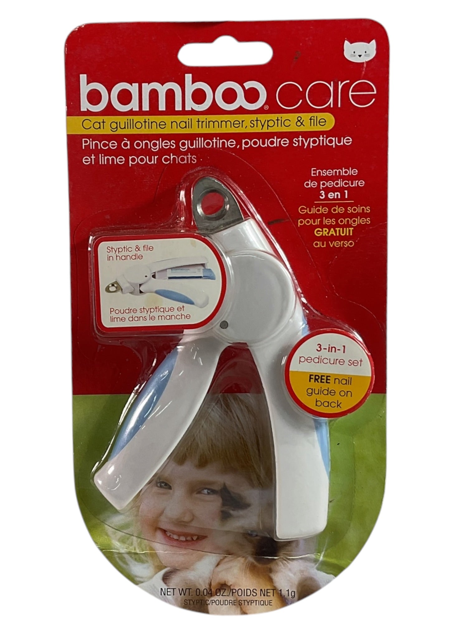 Cortaúñas para gatos (Bamboo care)