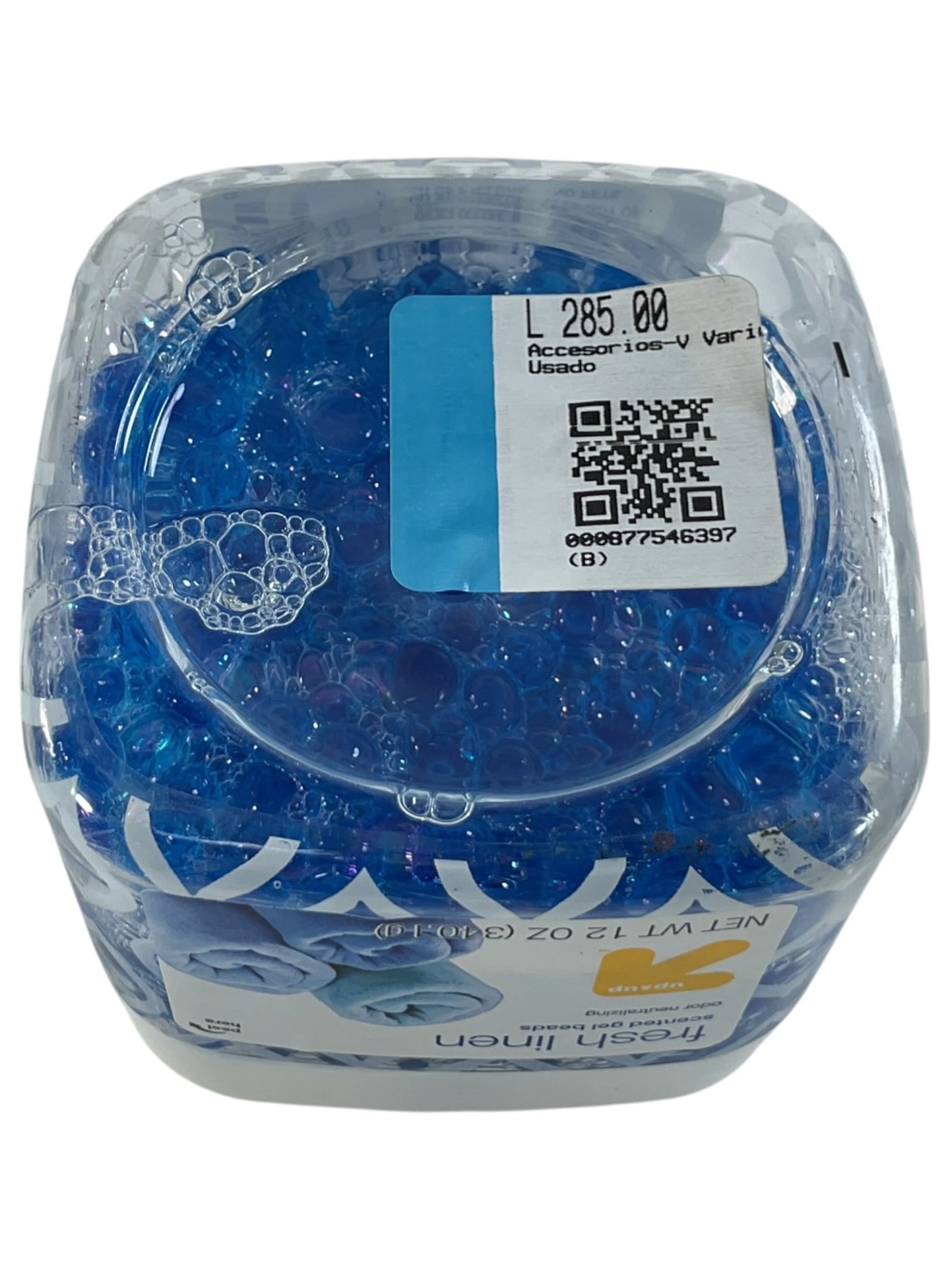 Neutralizador de olores en perlas de gel