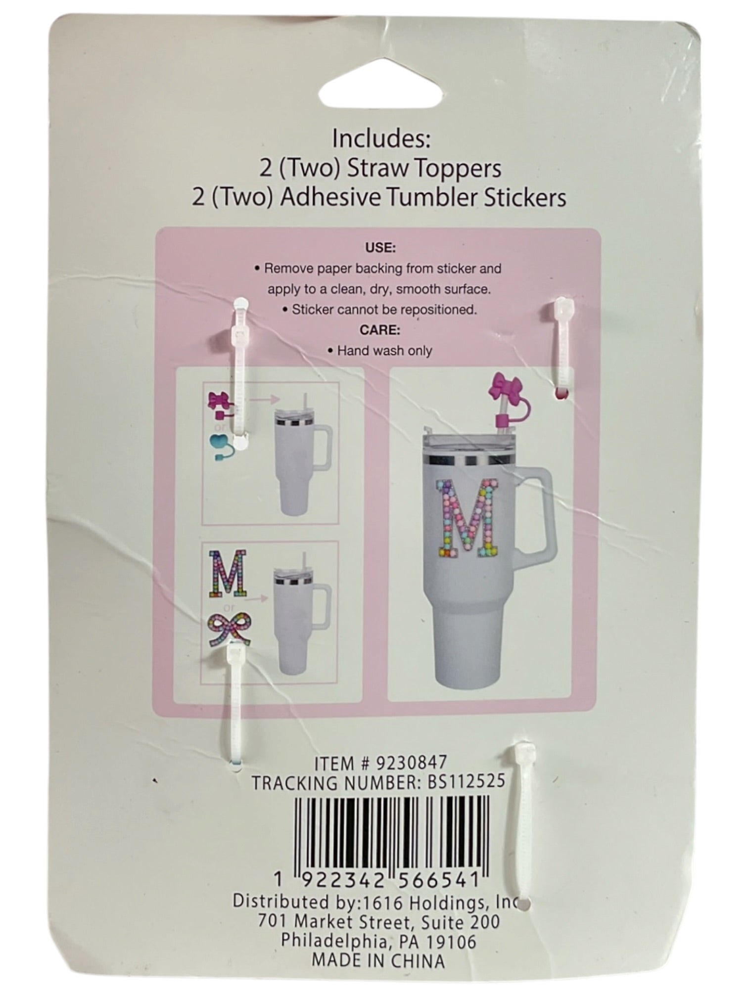 Set de accesorios para vasos térmicos