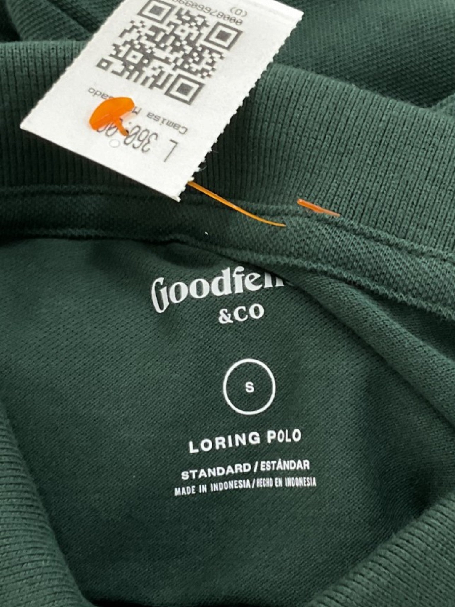 Camisa Tipo Polo S (Goodfellow)
