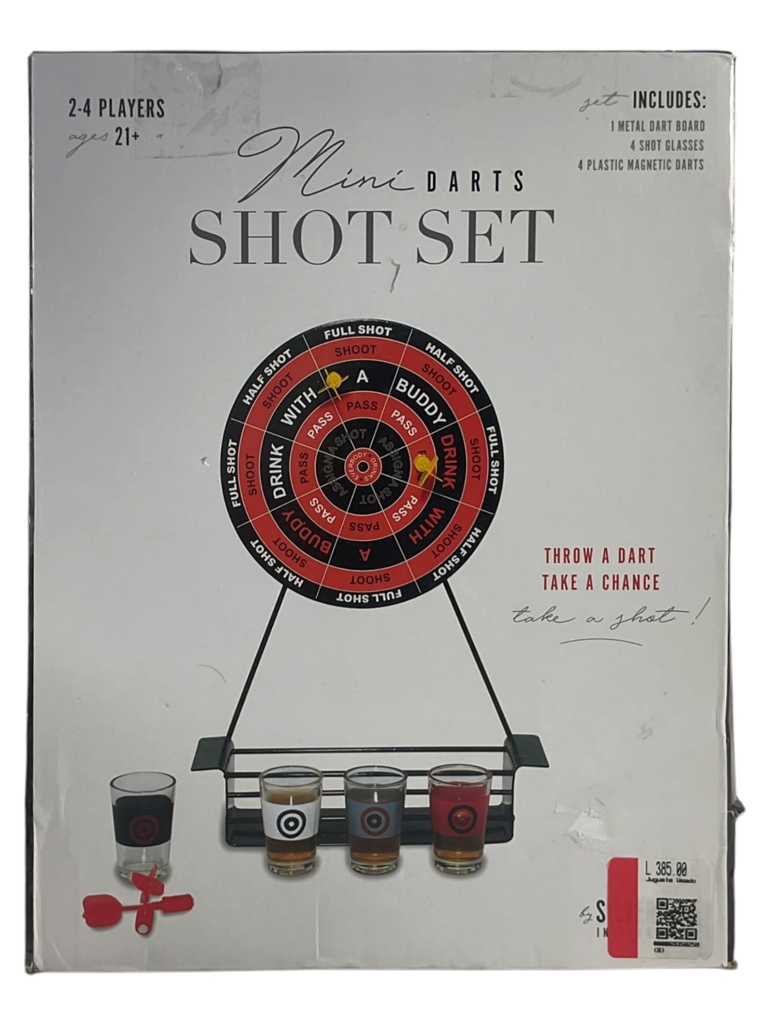 Juego de mesa de Diana de Shot