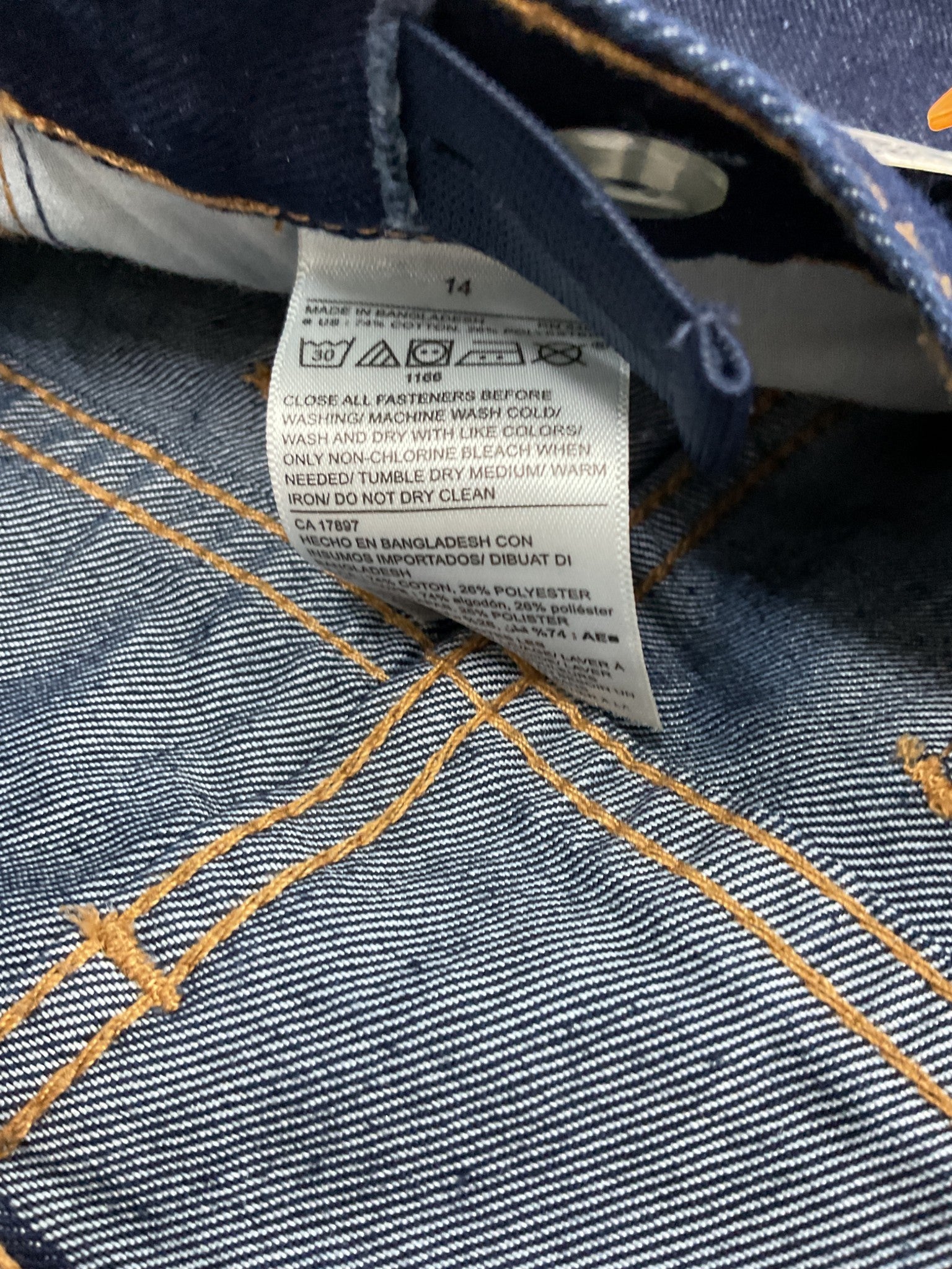 Jean niña 14 (Old Navy)