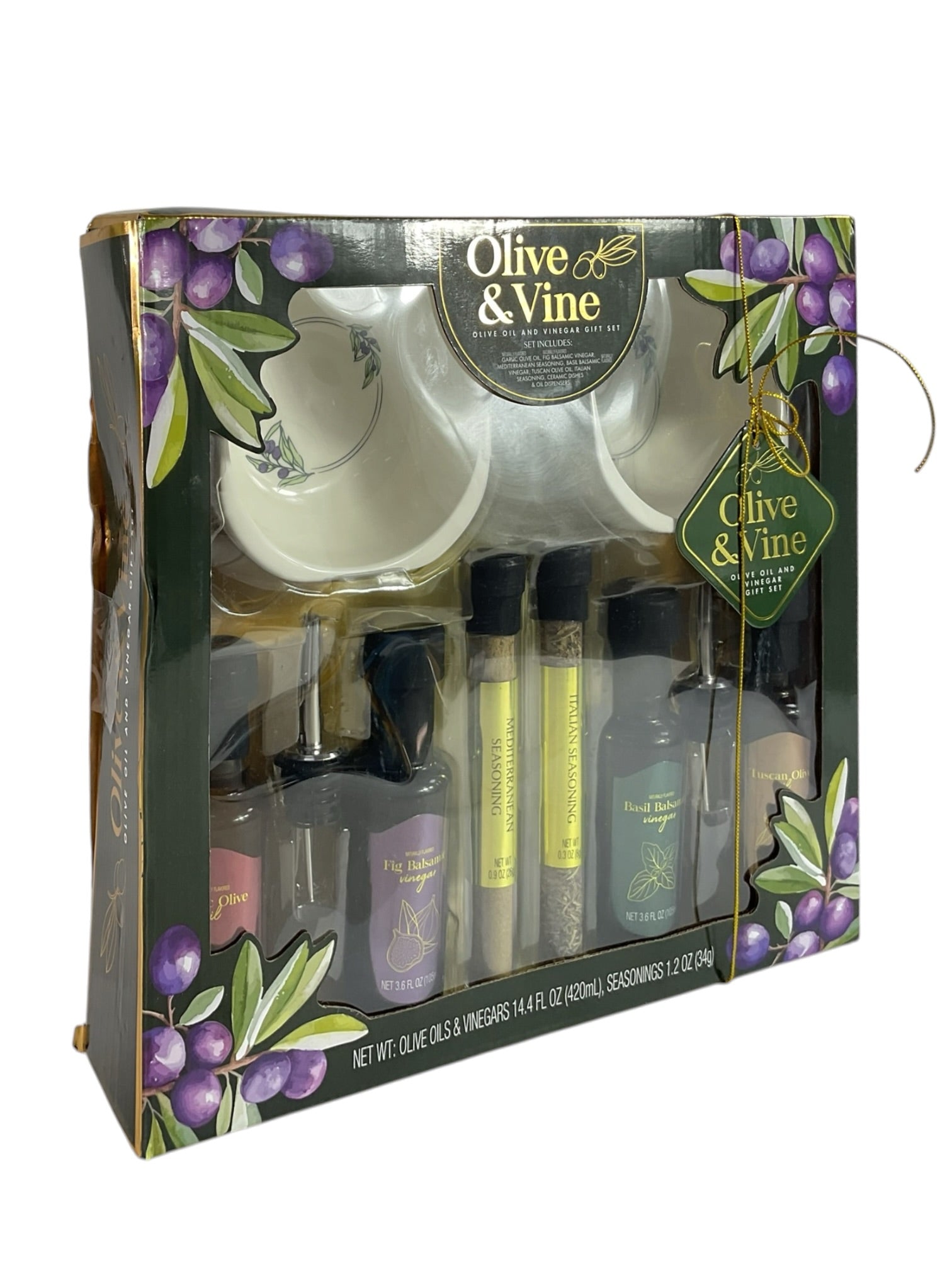 set de regalo gourmet  (Olive & Vine)