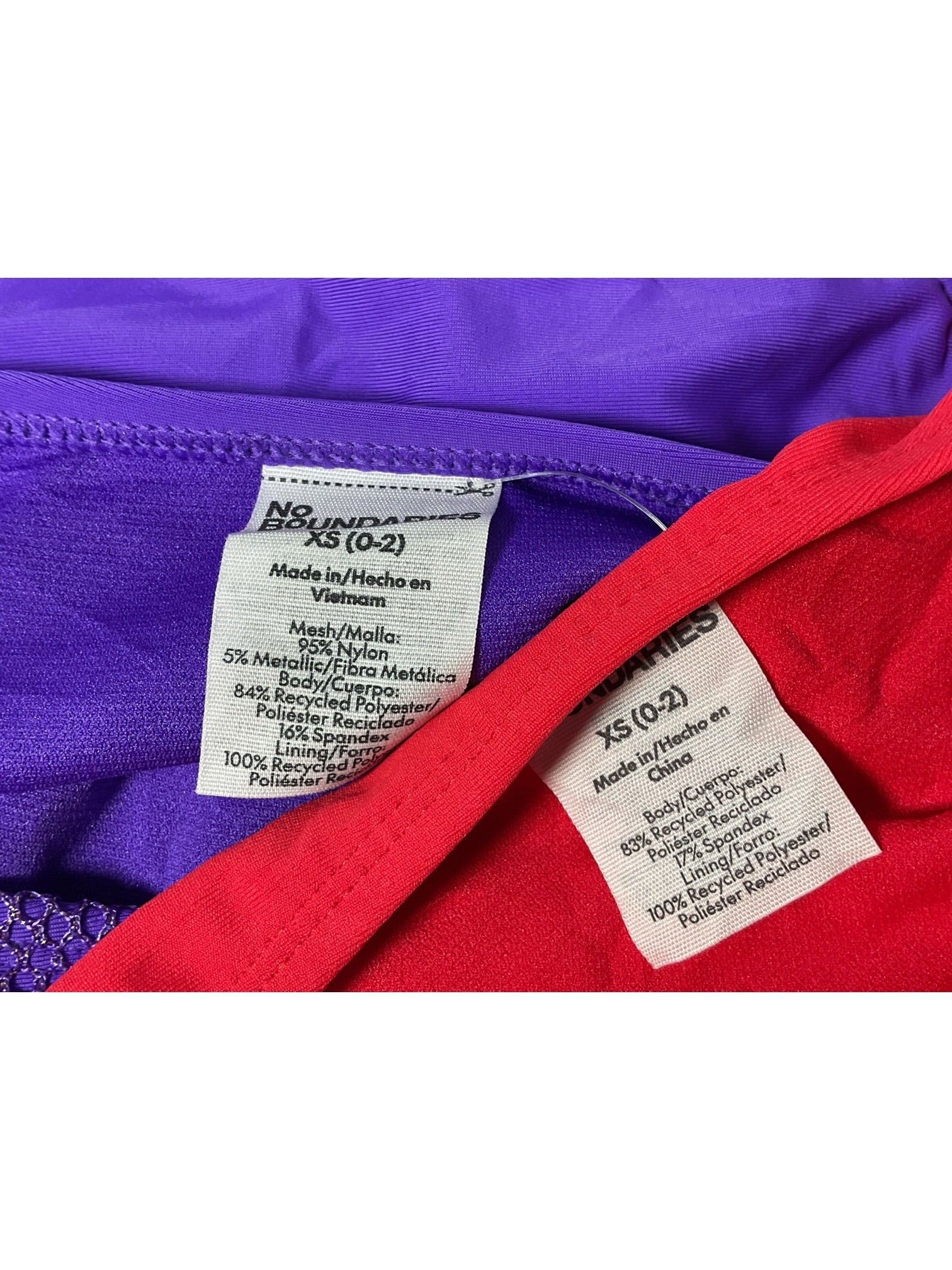 Set de ropa interior XS (NO BOUNDARIES)